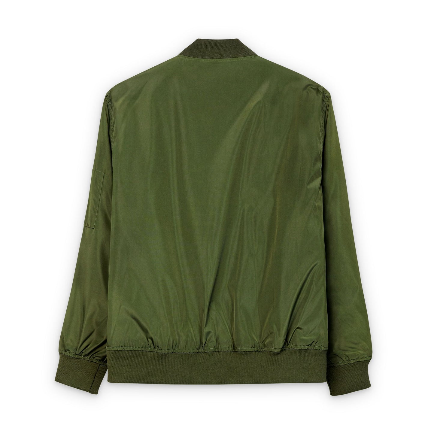 Eco-Friendly Embroidered Bomber Jacket, Casual Outerwear, Sustainable Fashion, Streetwear Style, Unique Gift Idea, Fall Layering
