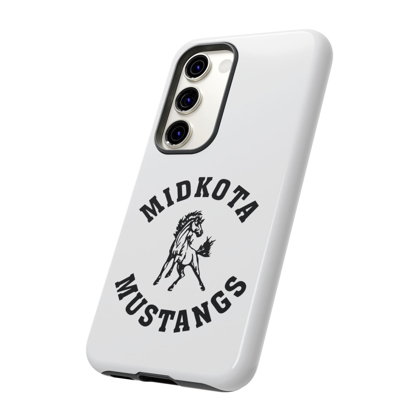 Midkota Mustangs Phone Case | Tough Cases, Customizable, Horse Lover Gift, School Spirit, Durable Protection for All Occasions