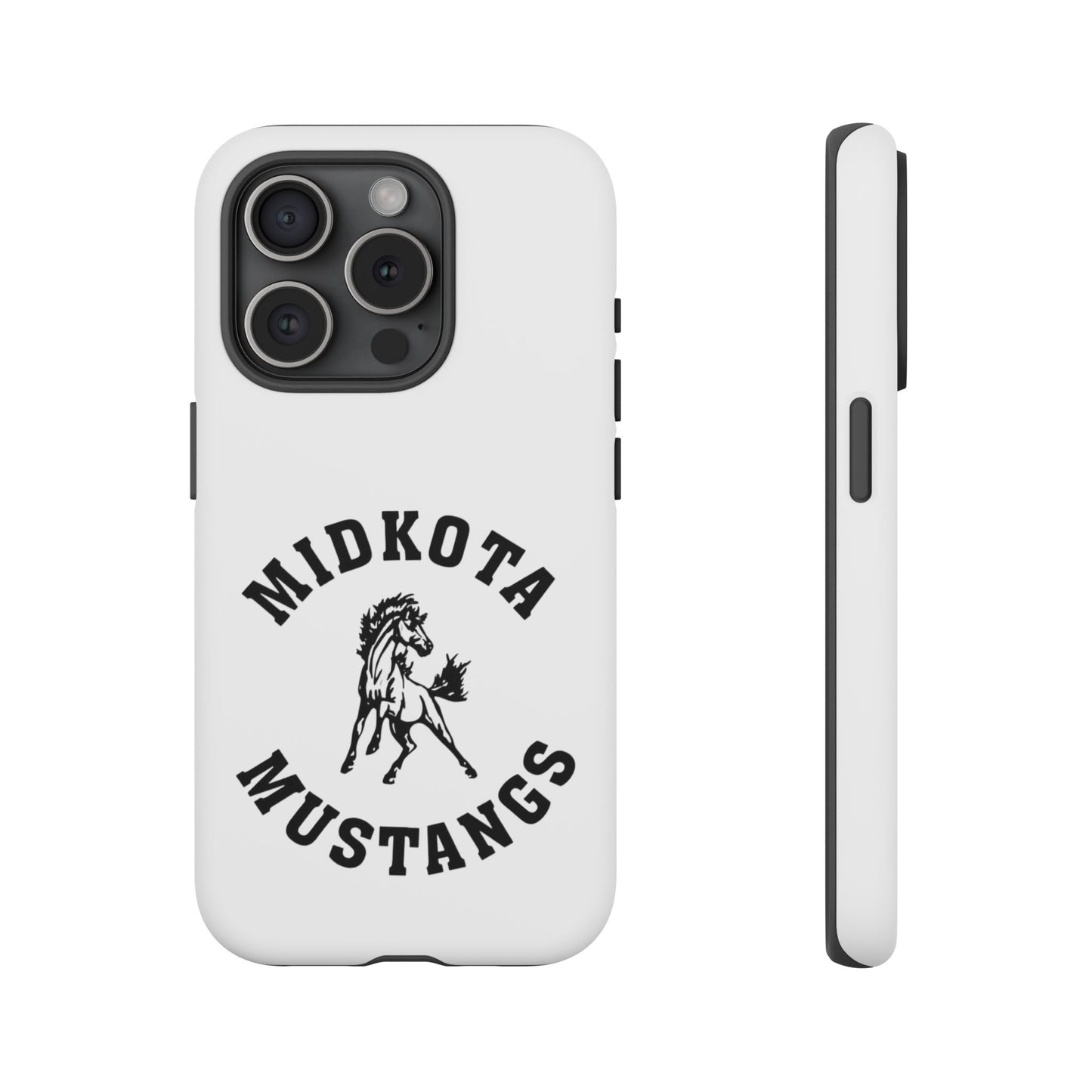 Midkota Mustangs Phone Case | Tough Cases, Customizable, Horse Lover Gift, School Spirit, Durable Protection for All Occasions