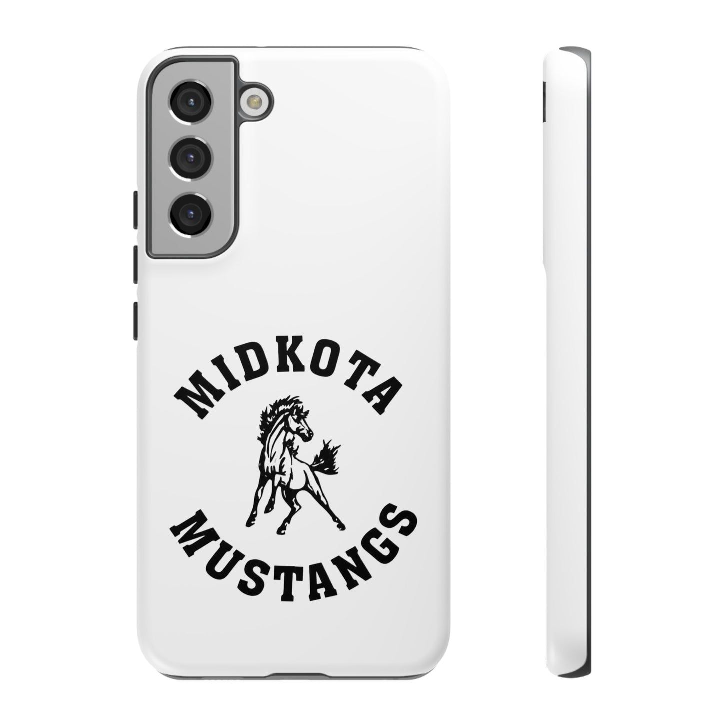Midkota Mustangs Phone Case | Tough Cases, Customizable, Horse Lover Gift, School Spirit, Durable Protection for All Occasions