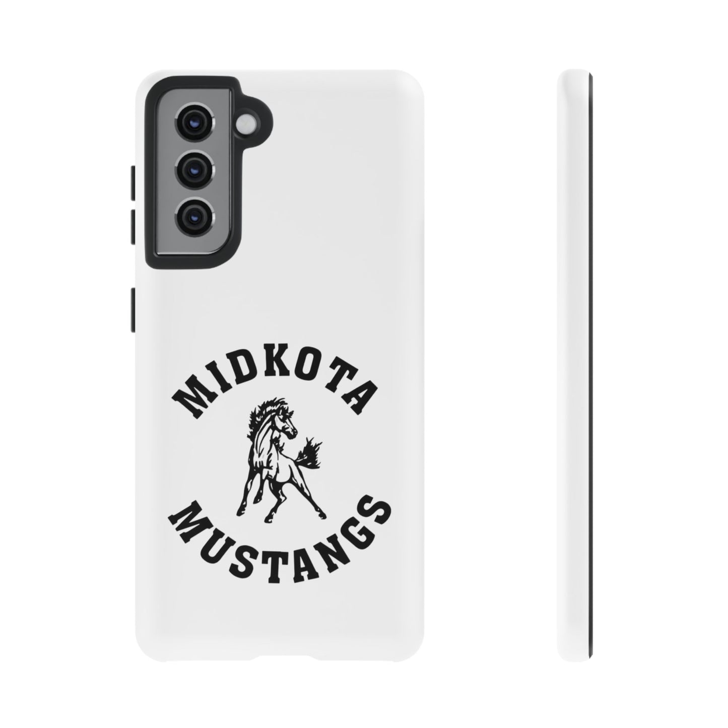 Midkota Mustangs Phone Case | Tough Cases, Customizable, Horse Lover Gift, School Spirit, Durable Protection for All Occasions