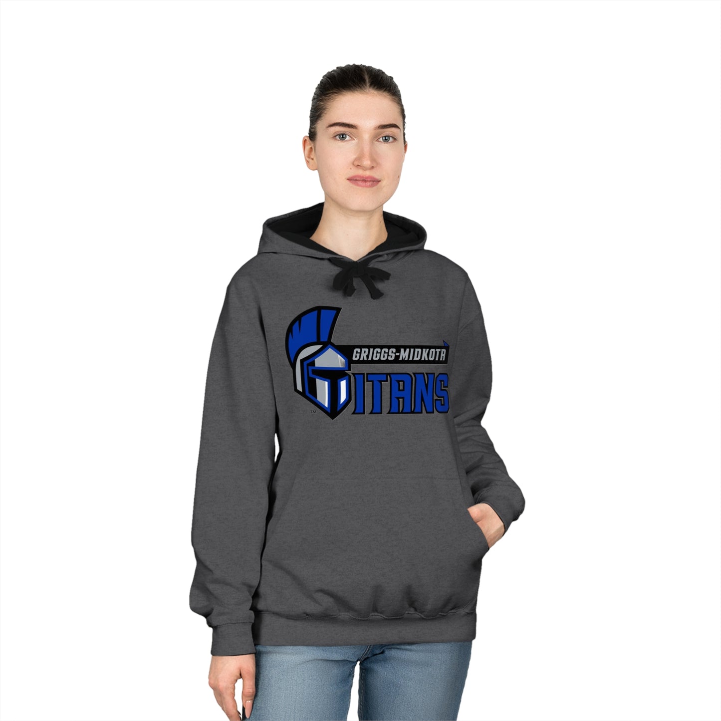 Unisex Varsity Hoodie - Stylish Team Spirit Wear, Perfect for Sports Fans, College Events, Game Day, Casual Outfits, Gift Ideas
