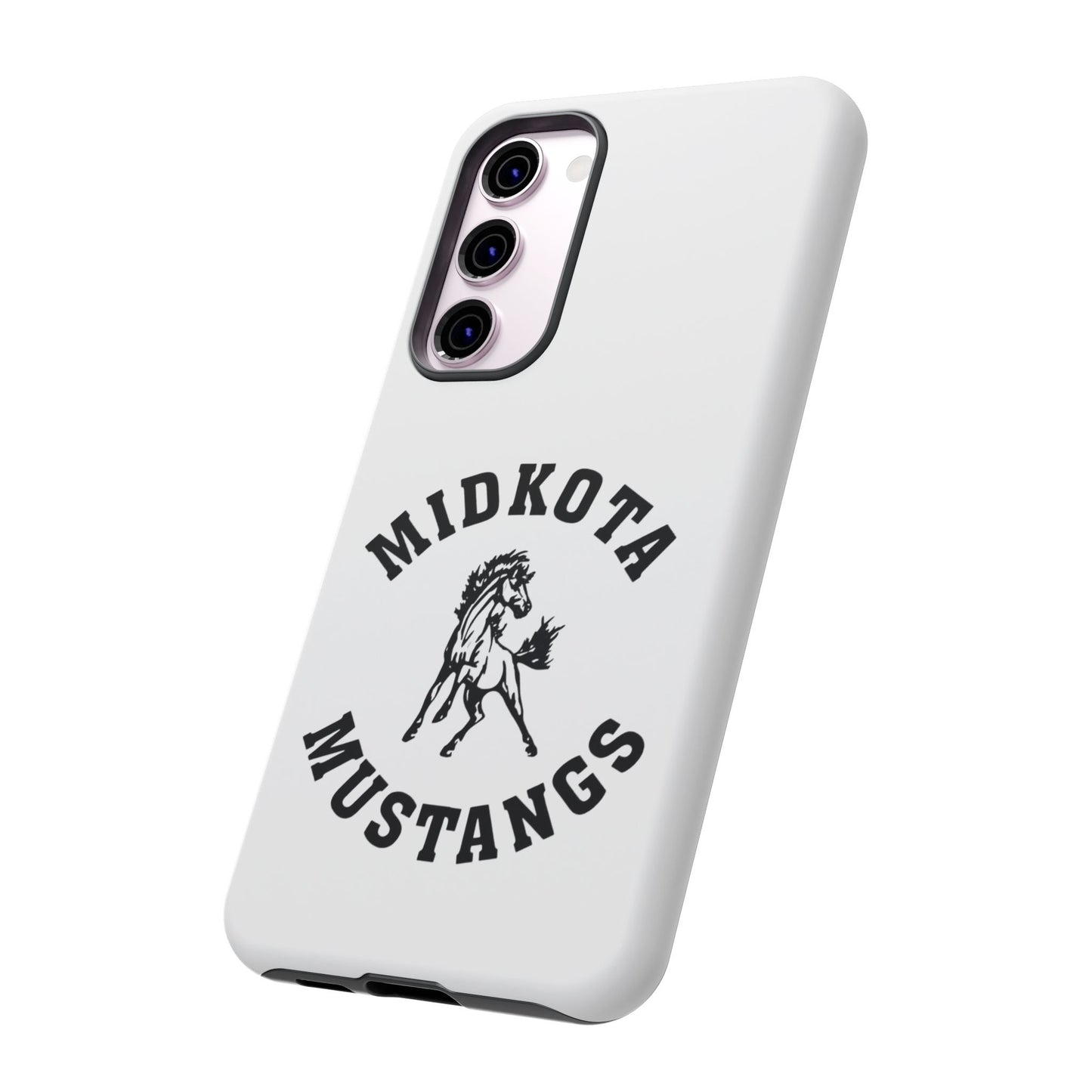 Midkota Mustangs Phone Case | Tough Cases, Customizable, Horse Lover Gift, School Spirit, Durable Protection for All Occasions