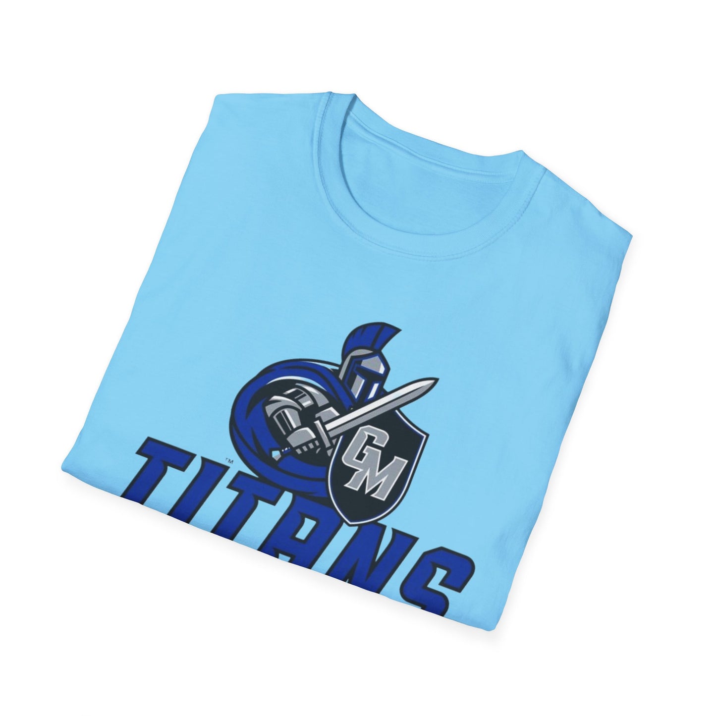 Griggs-Midkota Titans Unisex Softstyle T-Shirt, Casual Wear, Sports Fan Gear, Team Spirit Apparel, Perfect Gift for Events, School Spirit