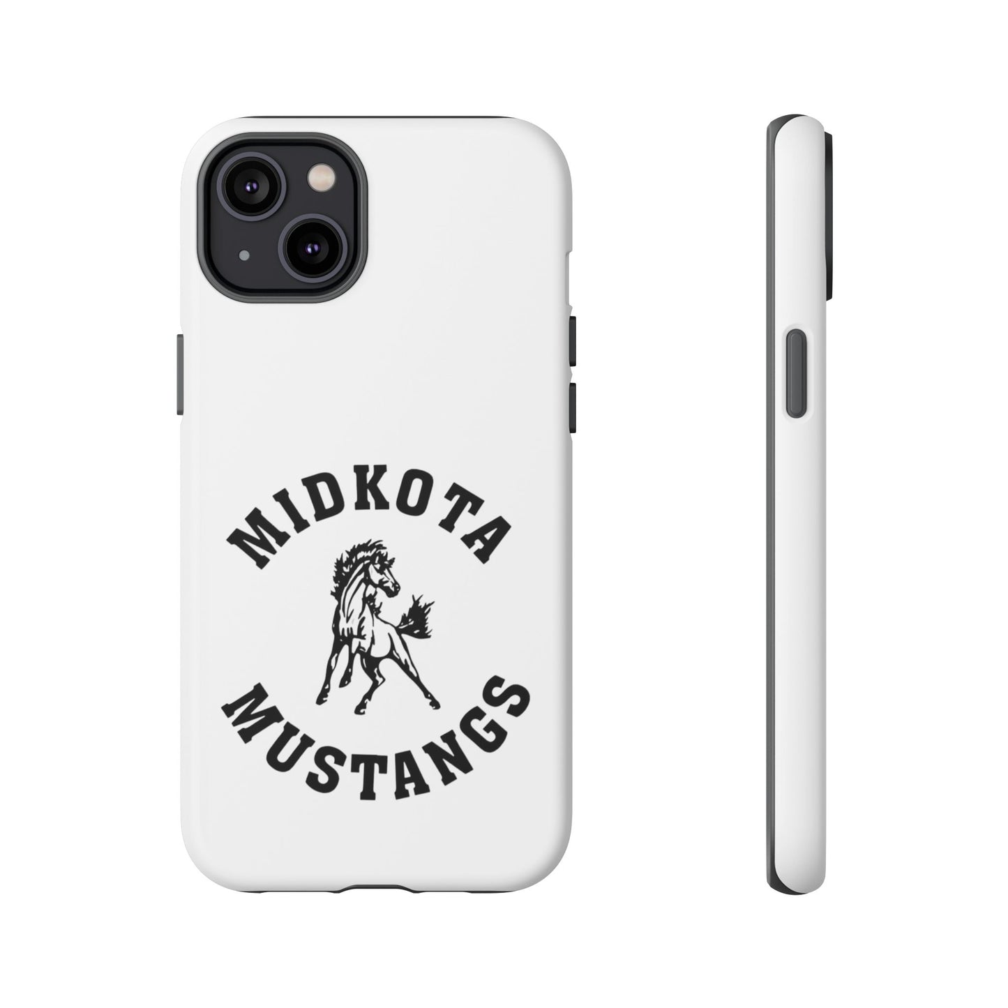 Midkota Mustangs Phone Case | Tough Cases, Customizable, Horse Lover Gift, School Spirit, Durable Protection for All Occasions