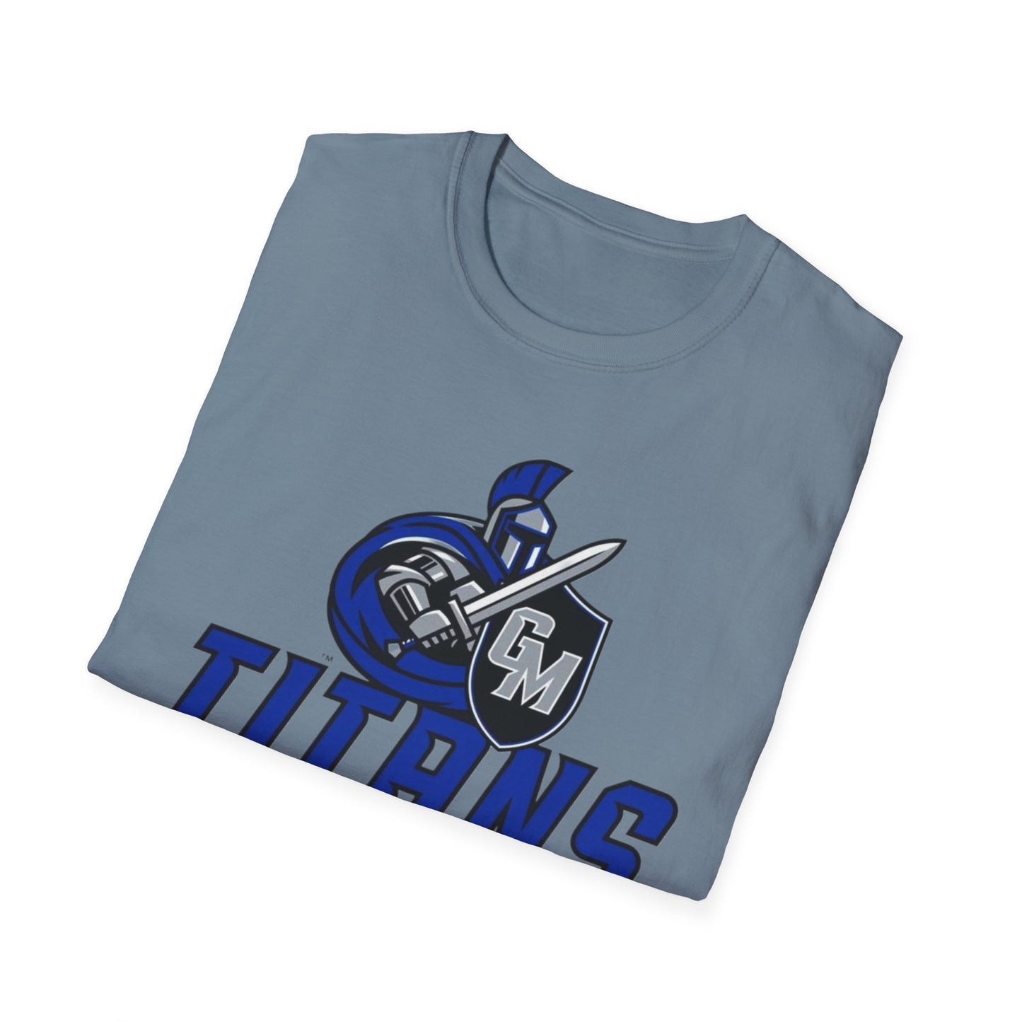 Griggs-Midkota Titans Unisex Softstyle T-Shirt, Casual Wear, Sports Fan Gear, Team Spirit Apparel, Perfect Gift for Events, School Spirit