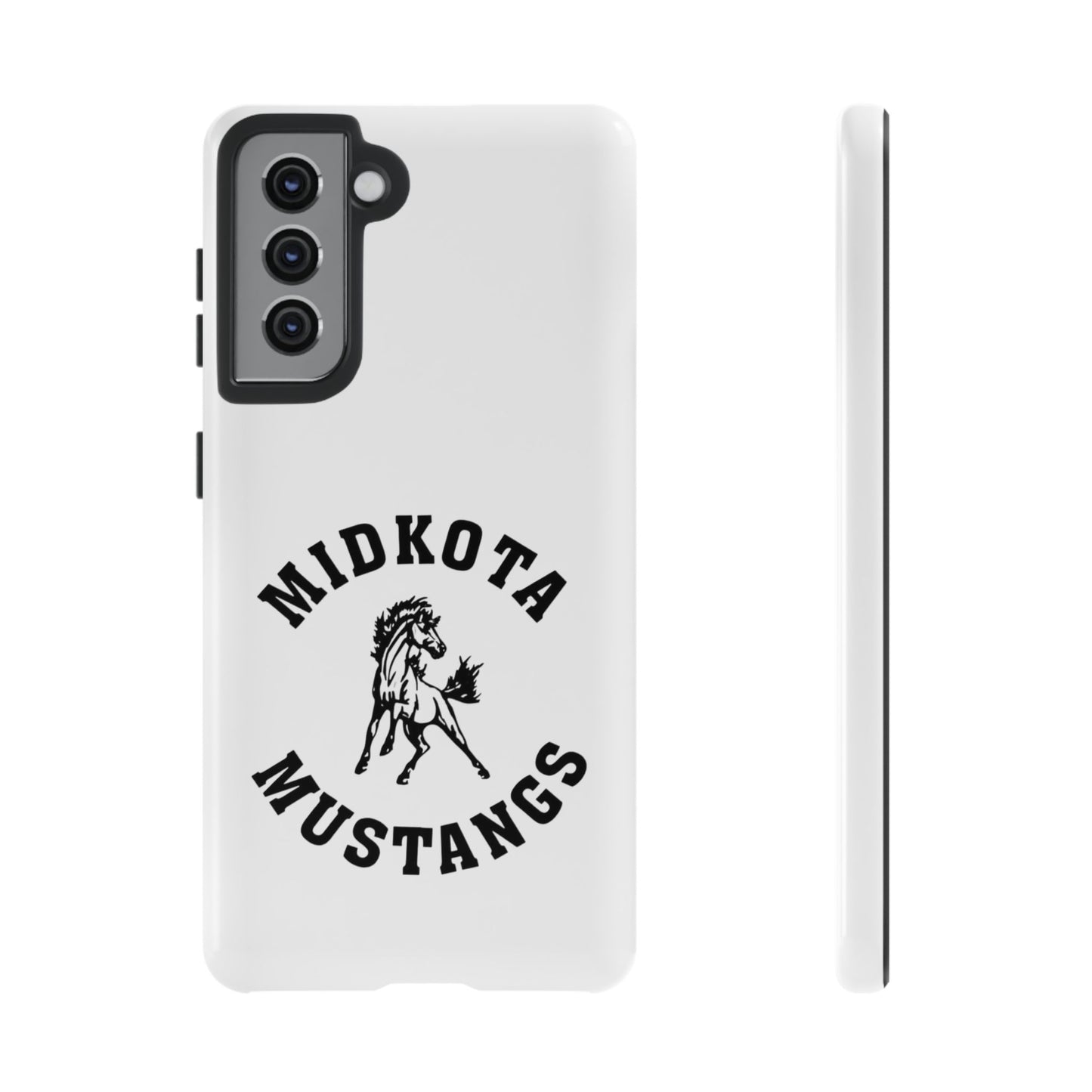 Midkota Mustangs Phone Case | Tough Cases, Customizable, Horse Lover Gift, School Spirit, Durable Protection for All Occasions