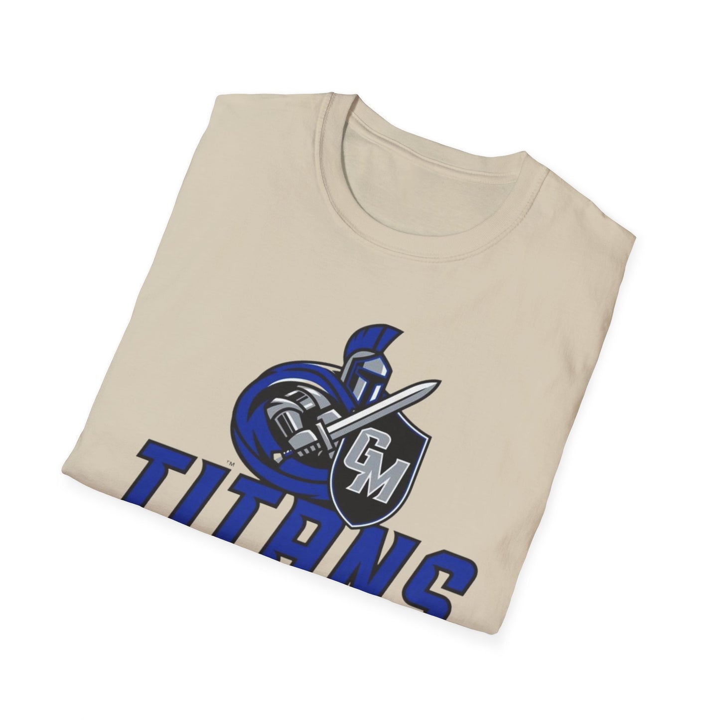 Griggs-Midkota Titans Unisex Softstyle T-Shirt, Casual Wear, Sports Fan Gear, Team Spirit Apparel, Perfect Gift for Events, School Spirit