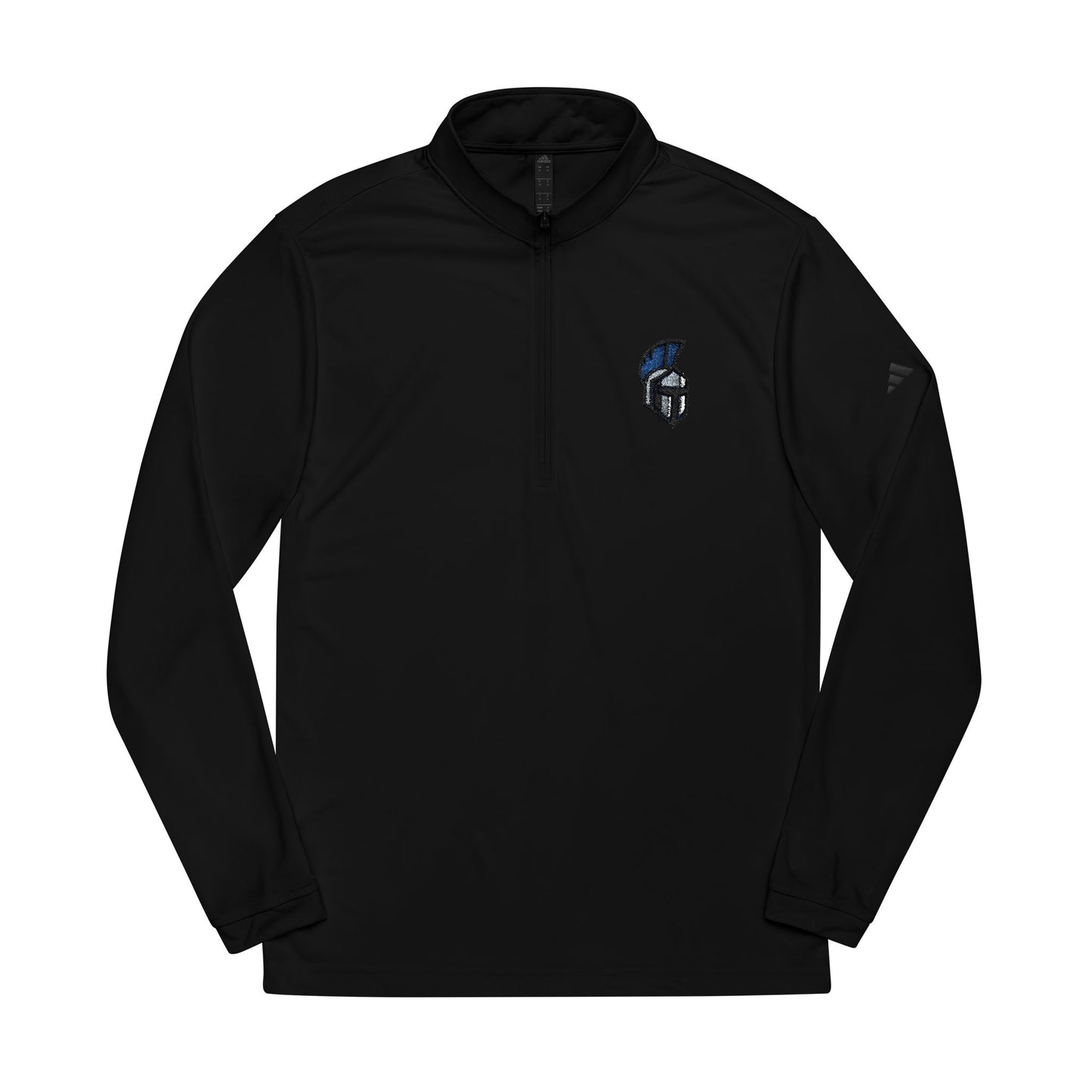 Stylish Quarter-Zip Pullover with Embroidered Design, Athletic Wear, Gym Layer, Casual Hoodie for Men and Women, Gift for Sports Enthusiasts