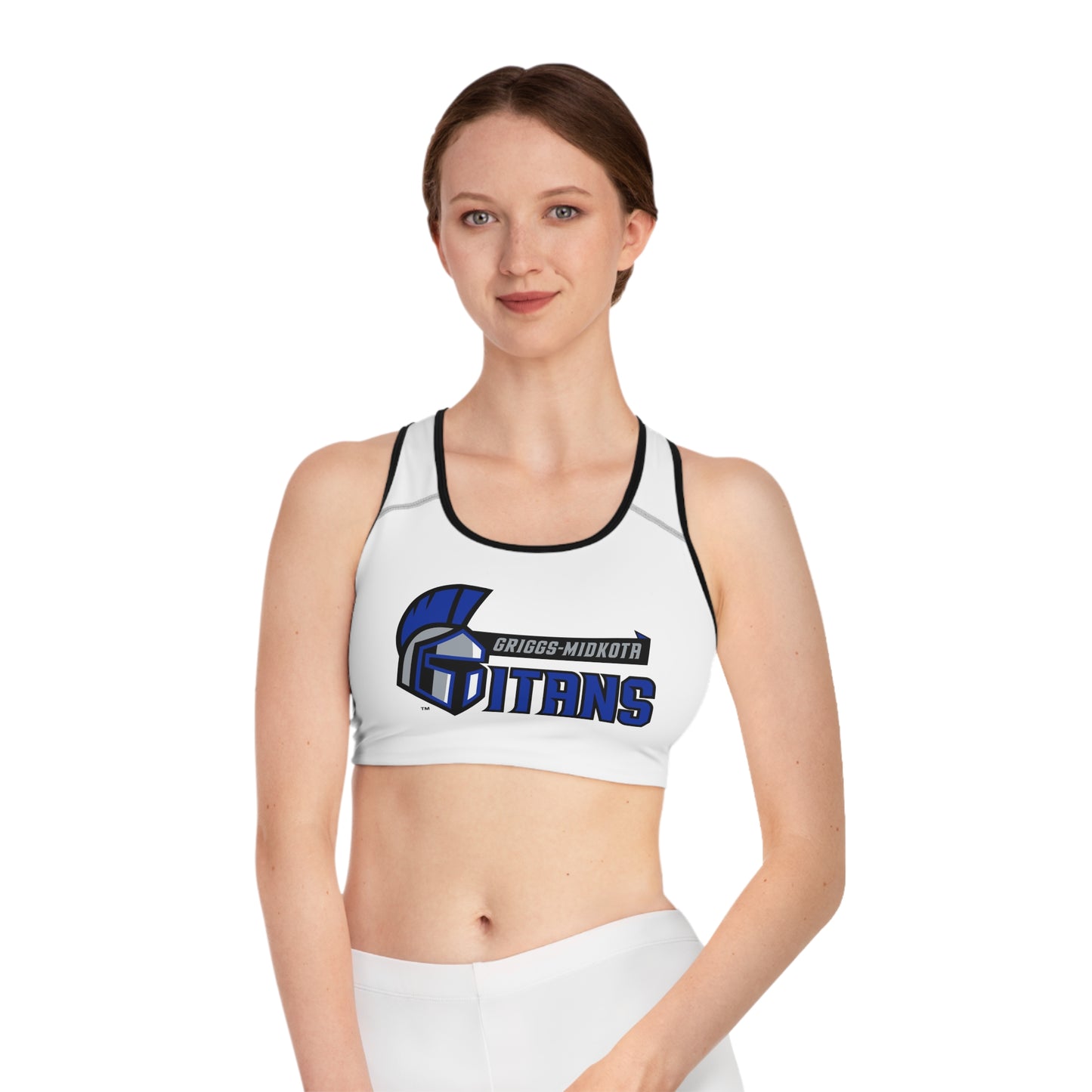 Titan Spirit Sports Bra - Comfort Fit, Gym Wear, Athletic Top, Workout Gear, Team Spirit Apparel