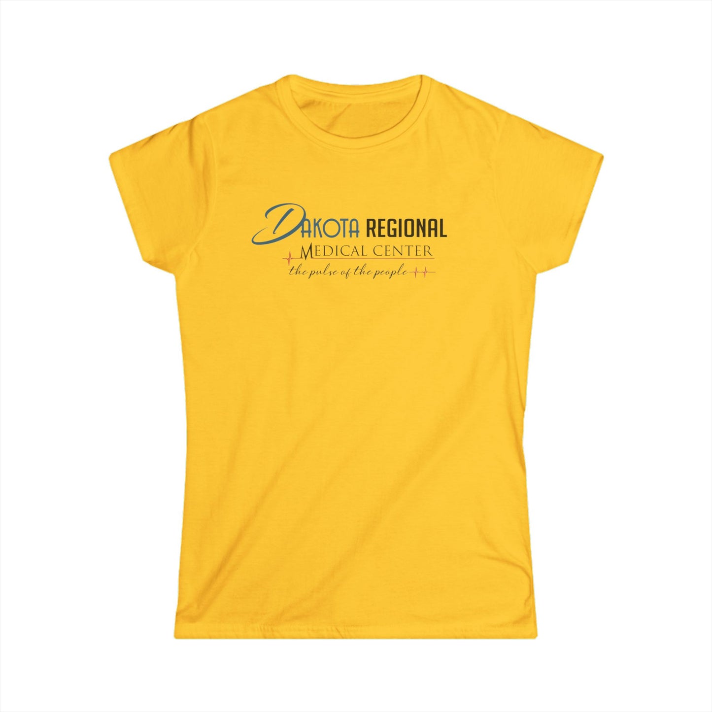 Women's Softstyle Tee - Dakota Regional Medical Center, Casual Wear, Gift for Healthcare Workers, Summer Fashion, Hospital Appreciation