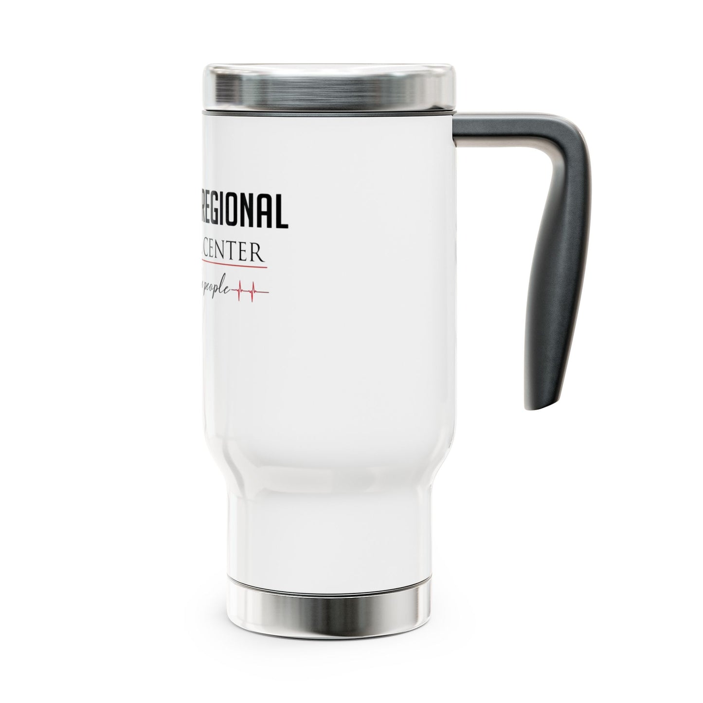 Personalized Stainless Steel Travel Mug, Custom Coffee Cup, Medical Center Gift, Travel Beverage Holder, Perfect for Commuters