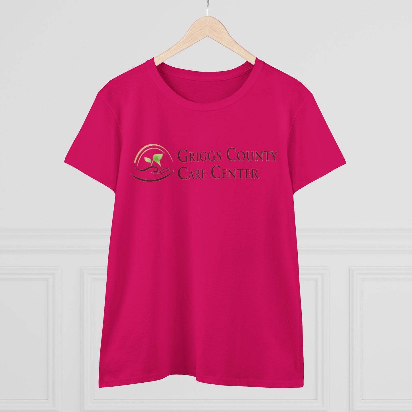 Griggs County Care Center Inspirational Cotton Tee, Casual Wear, Gifts for Nurses, Team Spirit Shirt, Comfortable Everyday Tee