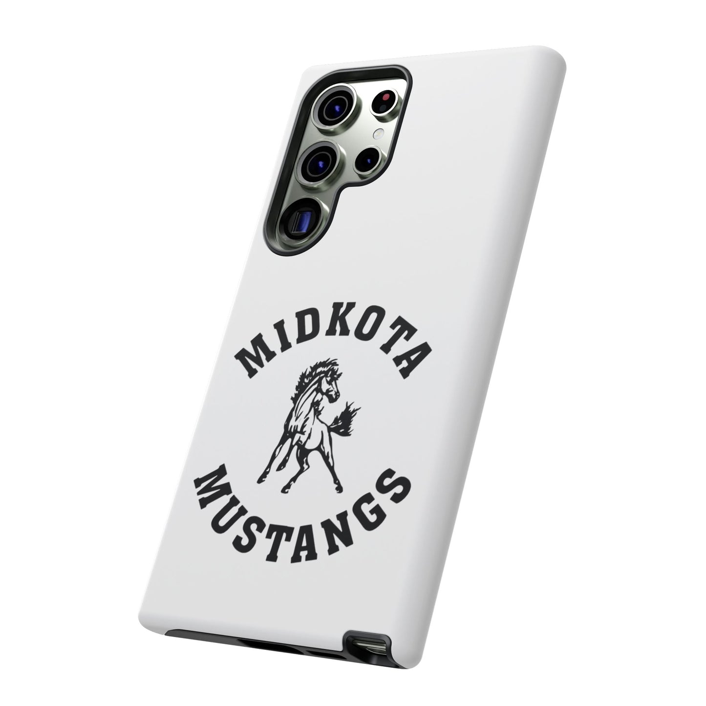 Midkota Mustangs Phone Case | Tough Cases, Customizable, Horse Lover Gift, School Spirit, Durable Protection for All Occasions