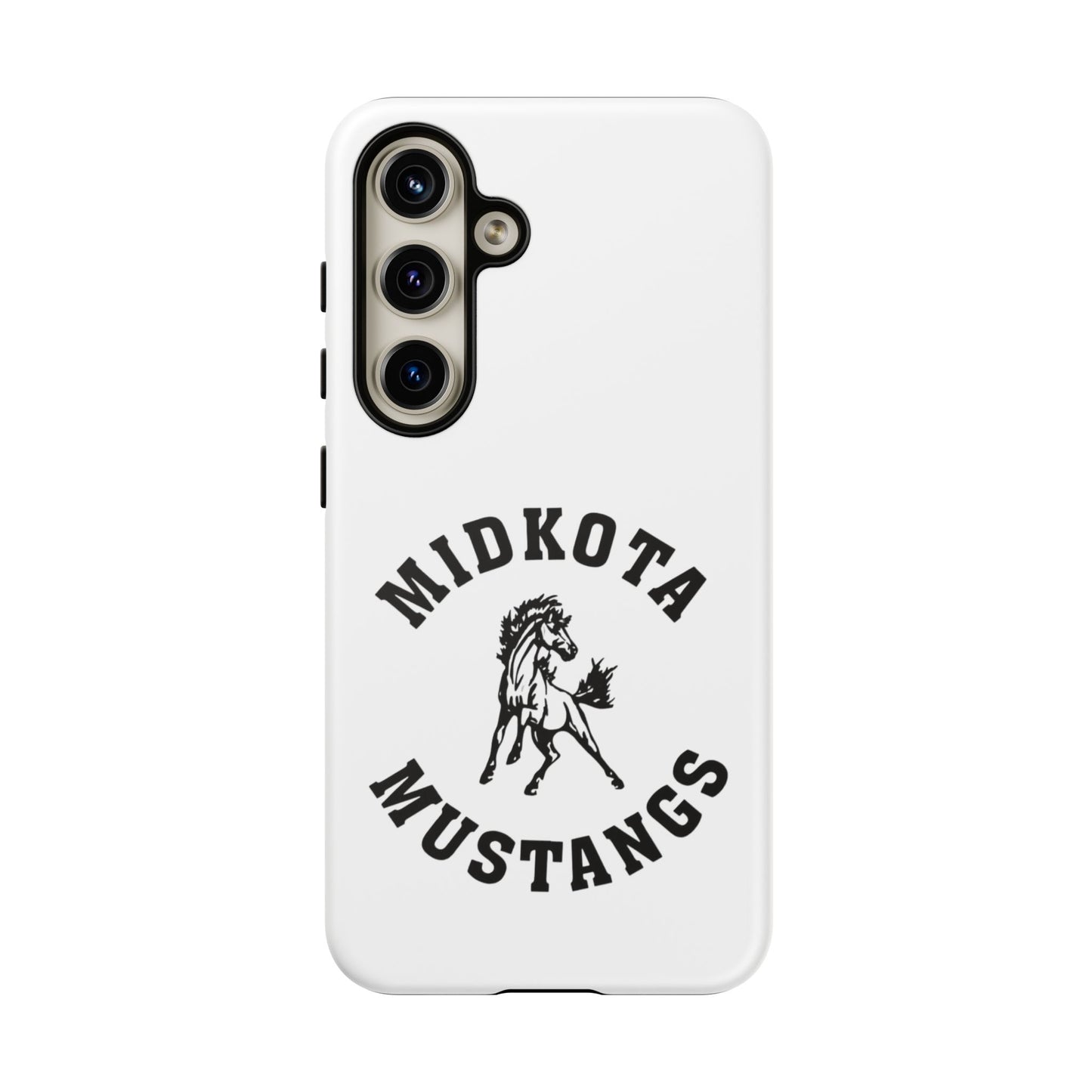 Midkota Mustangs Phone Case | Tough Cases, Customizable, Horse Lover Gift, School Spirit, Durable Protection for All Occasions