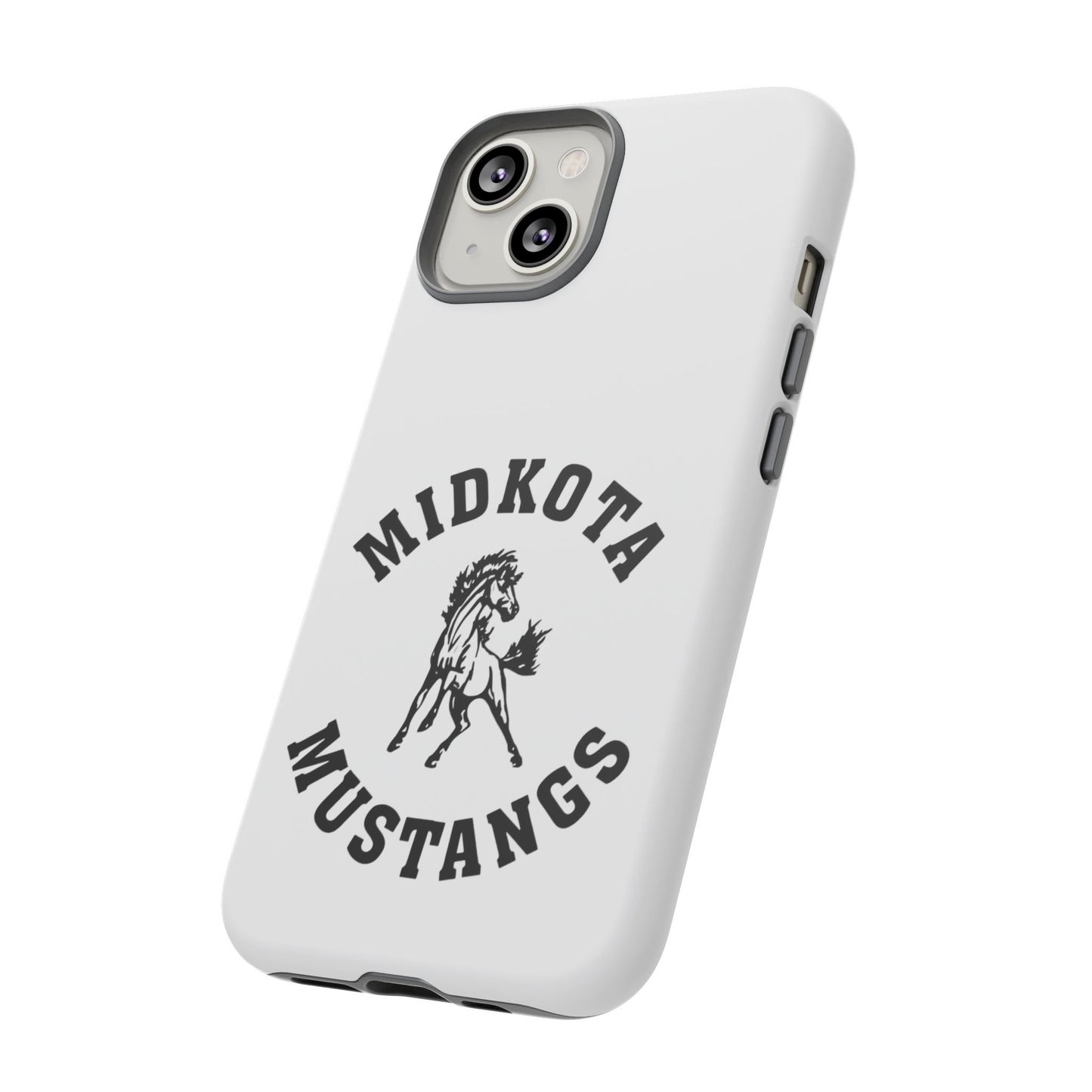 Midkota Mustangs Phone Case | Tough Cases, Customizable, Horse Lover Gift, School Spirit, Durable Protection for All Occasions