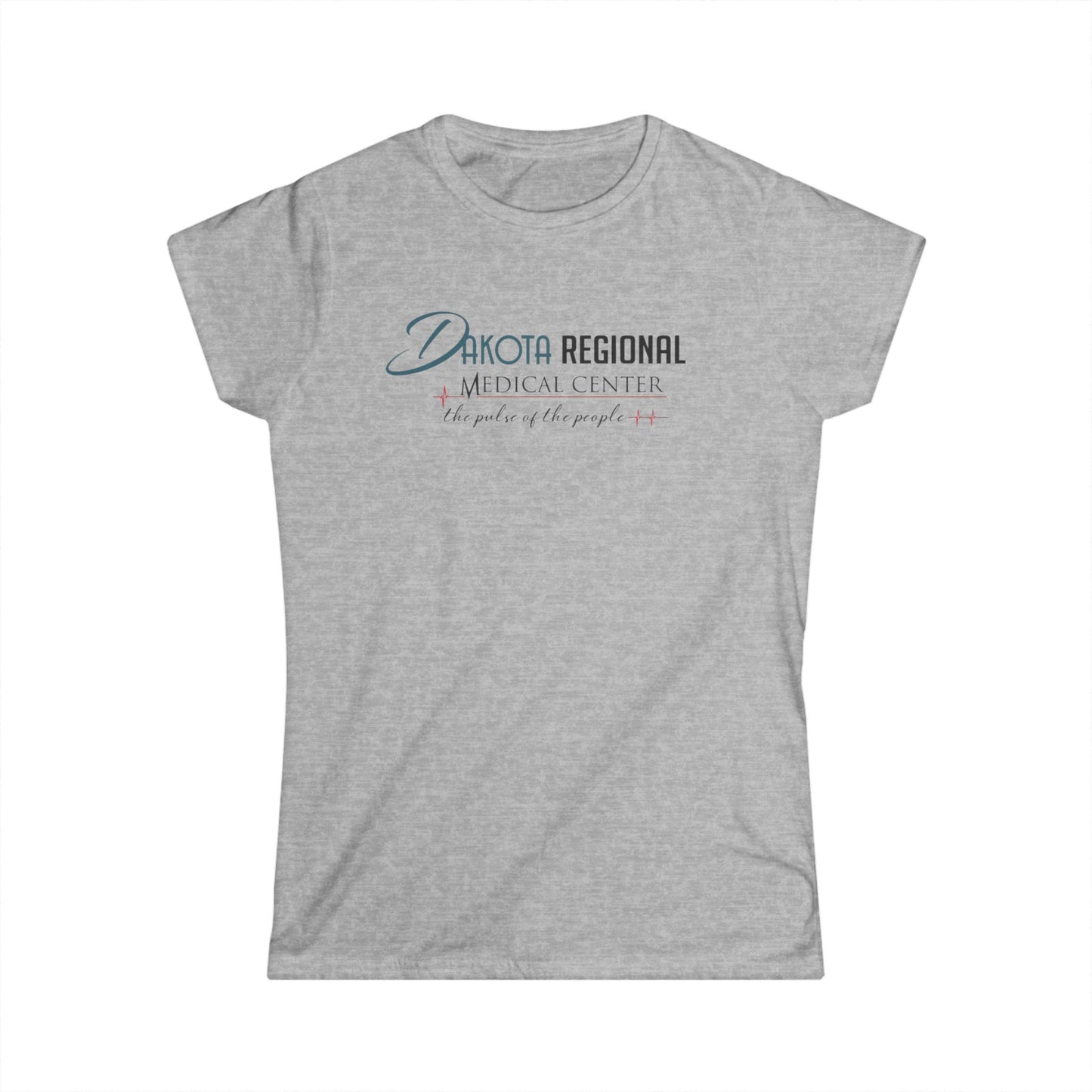 Women's Softstyle Tee - Dakota Regional Medical Center, Casual Wear, Gift for Healthcare Workers, Summer Fashion, Hospital Appreciation