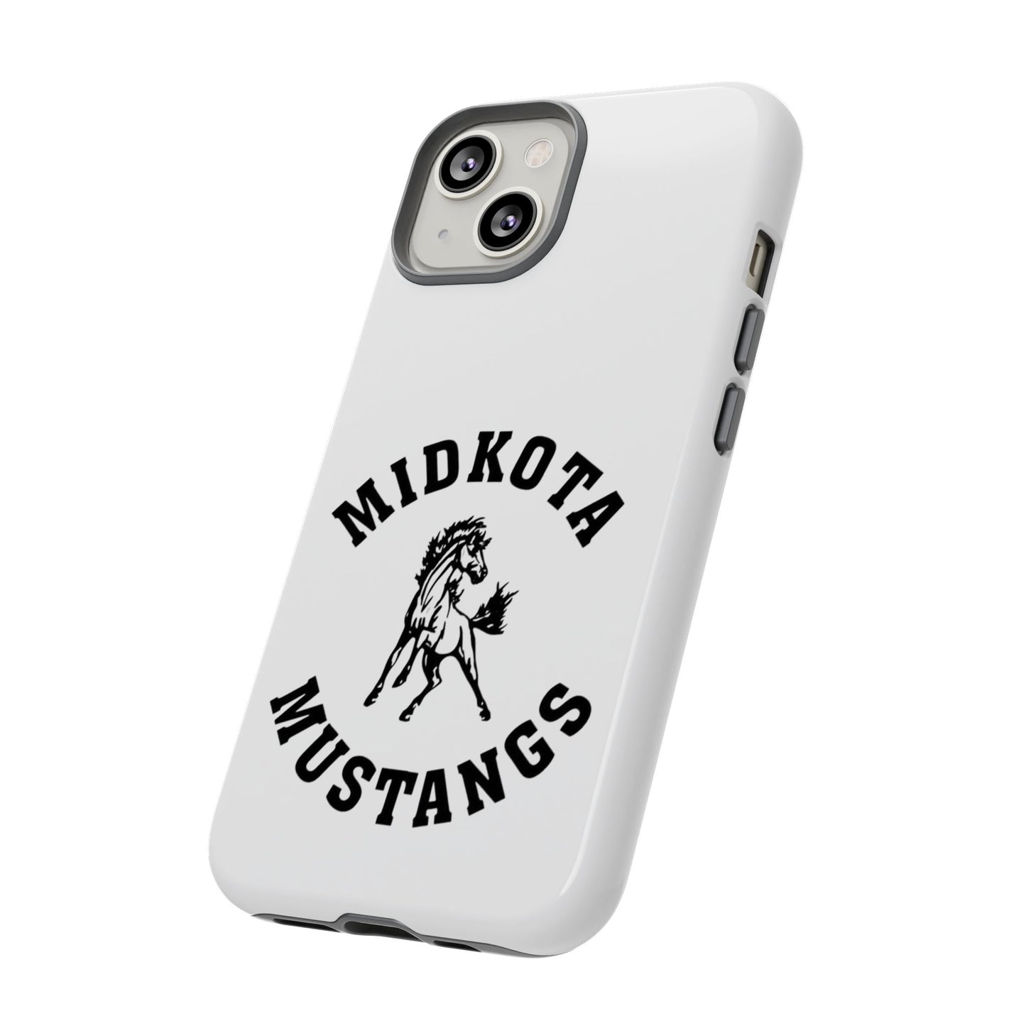 Midkota Mustangs Phone Case | Tough Cases, Customizable, Horse Lover Gift, School Spirit, Durable Protection for All Occasions