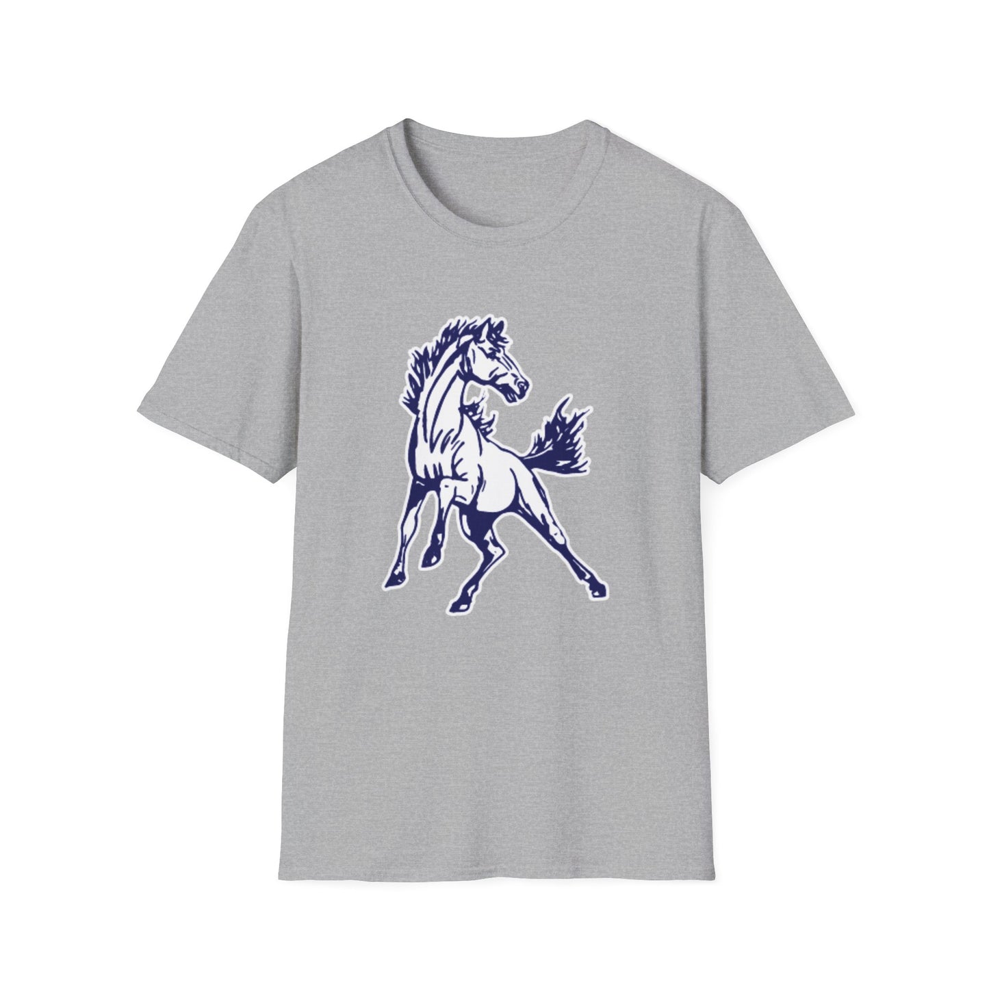 Horse Graphic Unisex Softstyle T-Shirt, Equestrian Gift, Animal Lover Tee, Casual Wear, Unique Horse Lover Shirt