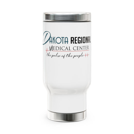 Personalized Stainless Steel Travel Mug, Custom Coffee Cup, Medical Center Gift, Travel Beverage Holder, Perfect for Commuters