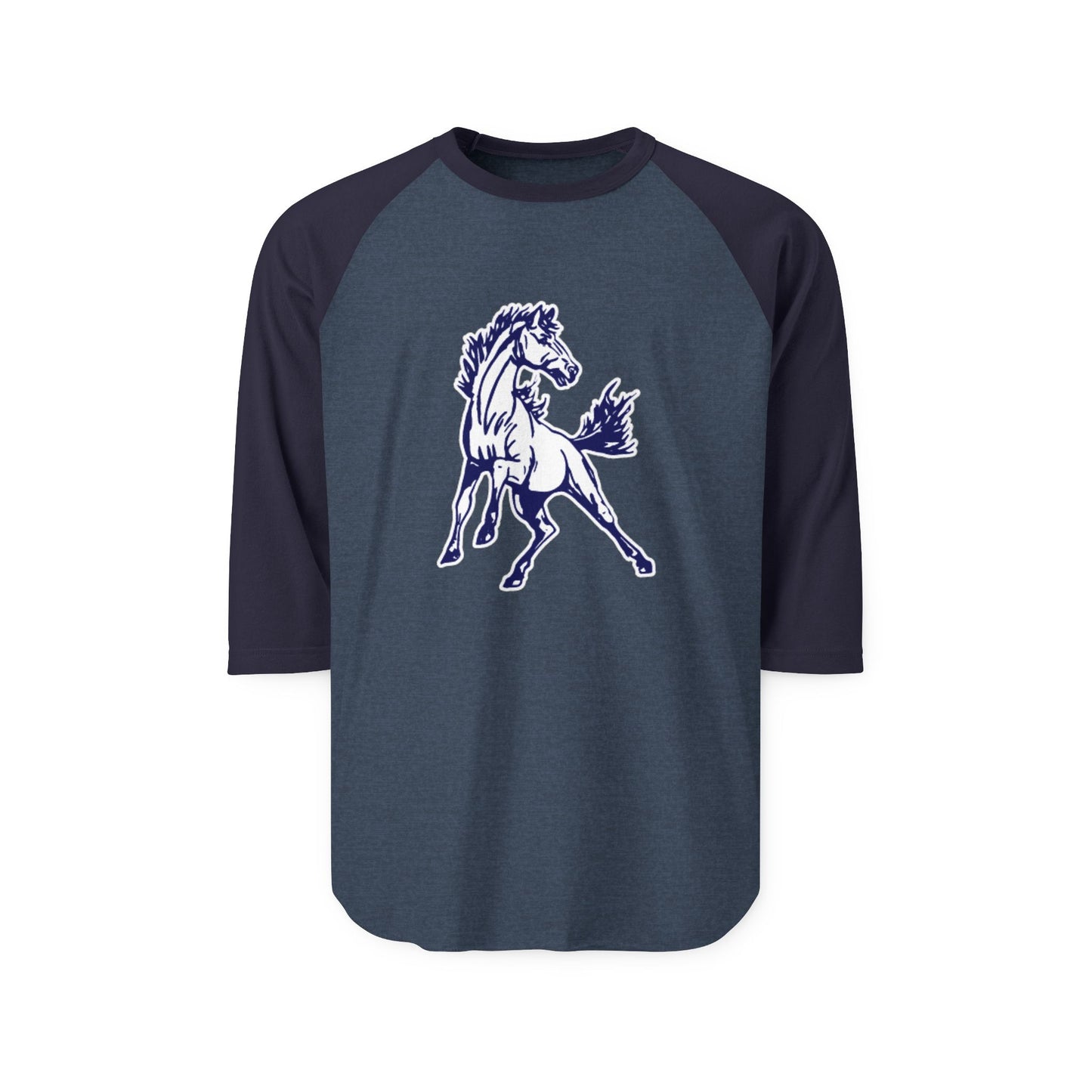 Horse Lover's Unisex Three-Quarter Sleeve Raglan Shirt | Equine Fashion, Animal Lover Gift, Casual Wear, Equestrian Style, Birthday Present