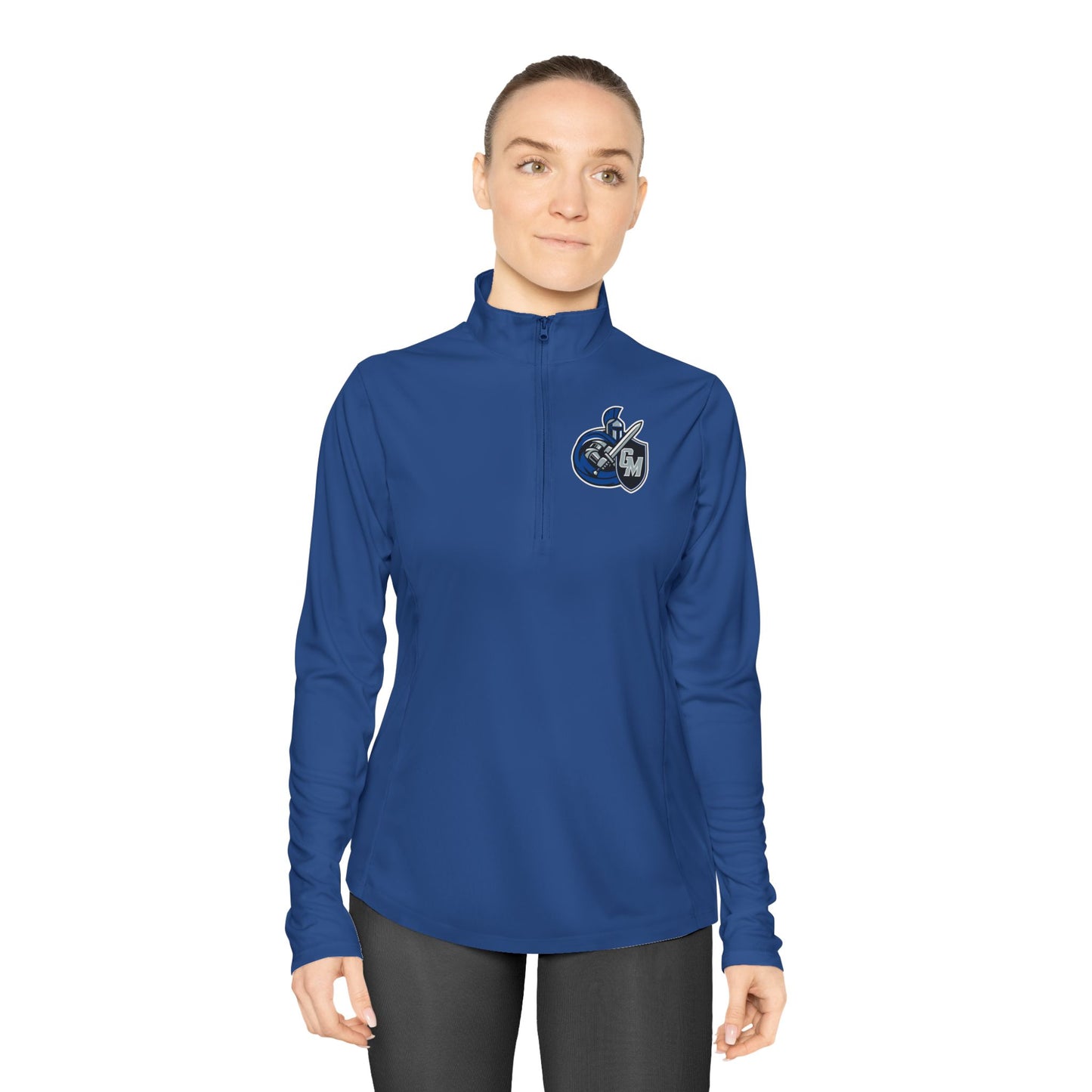 Stylish Ladies Quarter-Zip Pullover for Active Women, Lightweight Sportswear, Perfect for Outdoors, Gift for Her