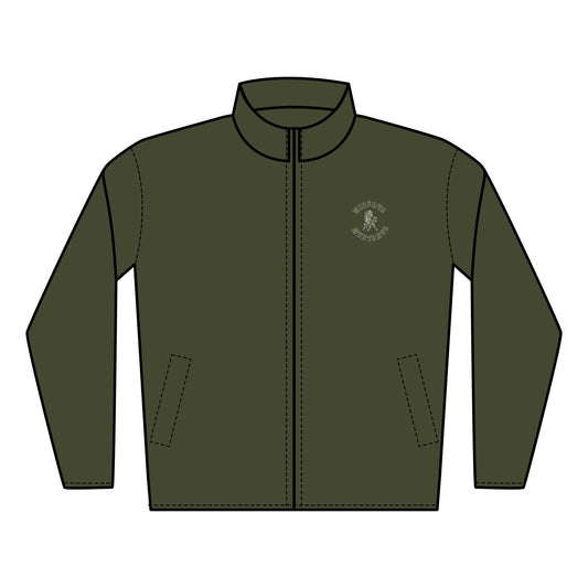 Cozy Quilted Full-Zip Jacket - Unisex, Embroidered Layer, Perfect for Everyday Wear, Stylish Gift for All Seasons, Casual Comfort