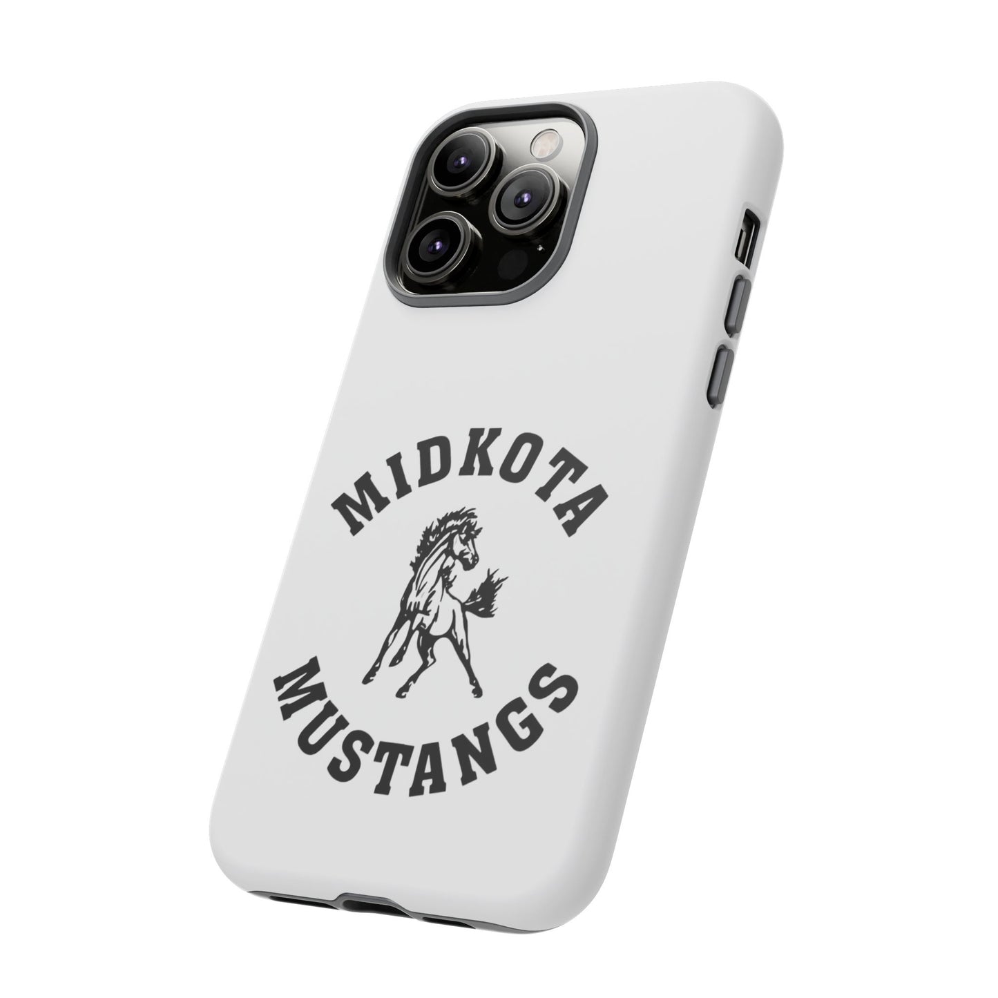 Midkota Mustangs Phone Case | Tough Cases, Customizable, Horse Lover Gift, School Spirit, Durable Protection for All Occasions