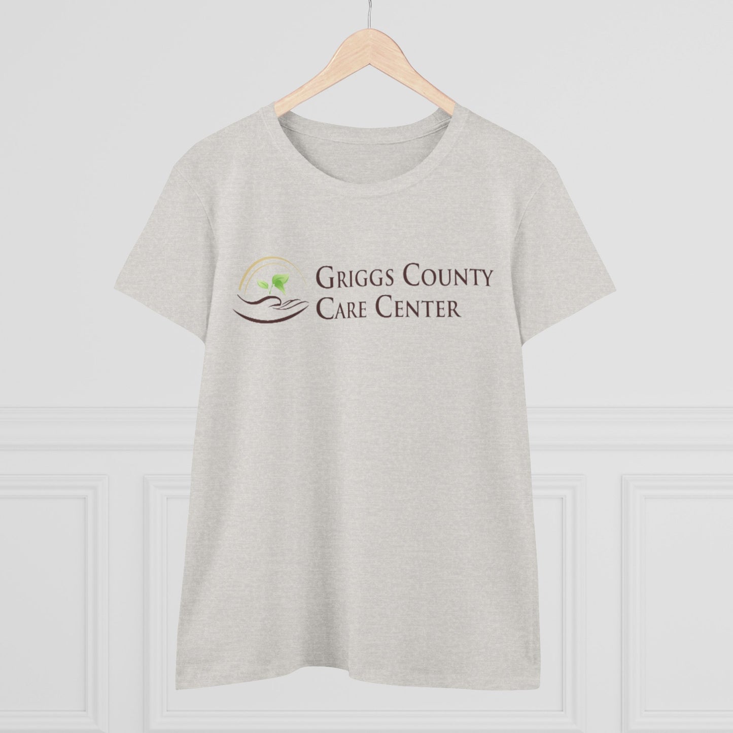 Griggs County Care Center Inspirational Cotton Tee, Casual Wear, Gifts for Nurses, Team Spirit Shirt, Comfortable Everyday Tee
