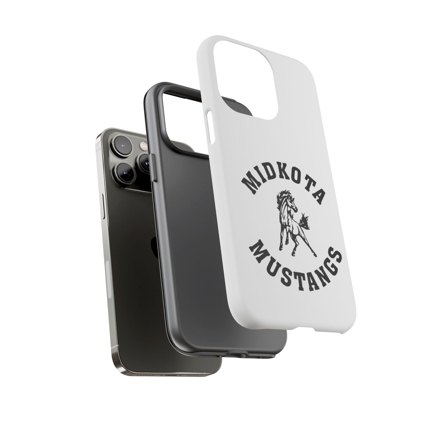 Midkota Mustangs Phone Case | Tough Cases, Customizable, Horse Lover Gift, School Spirit, Durable Protection for All Occasions