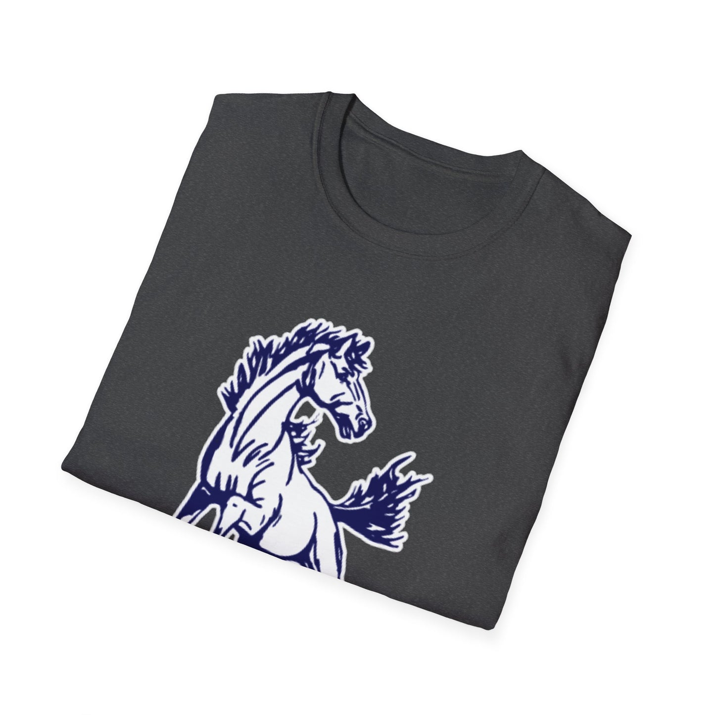Horse Graphic Unisex Softstyle T-Shirt, Equestrian Gift, Animal Lover Tee, Casual Wear, Unique Horse Lover Shirt