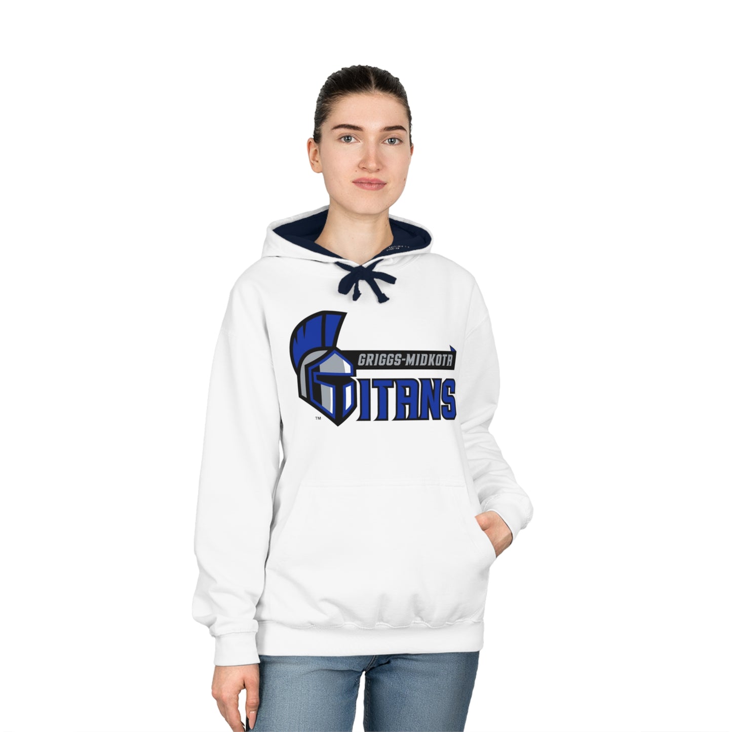 Unisex Varsity Hoodie - Stylish Team Spirit Wear, Perfect for Sports Fans, College Events, Game Day, Casual Outfits, Gift Ideas