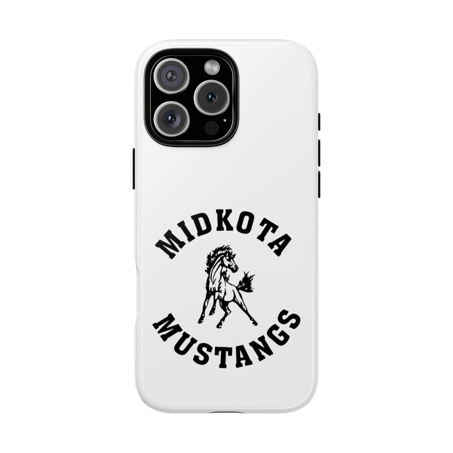 Midkota Mustangs Phone Case | Tough Cases, Customizable, Horse Lover Gift, School Spirit, Durable Protection for All Occasions