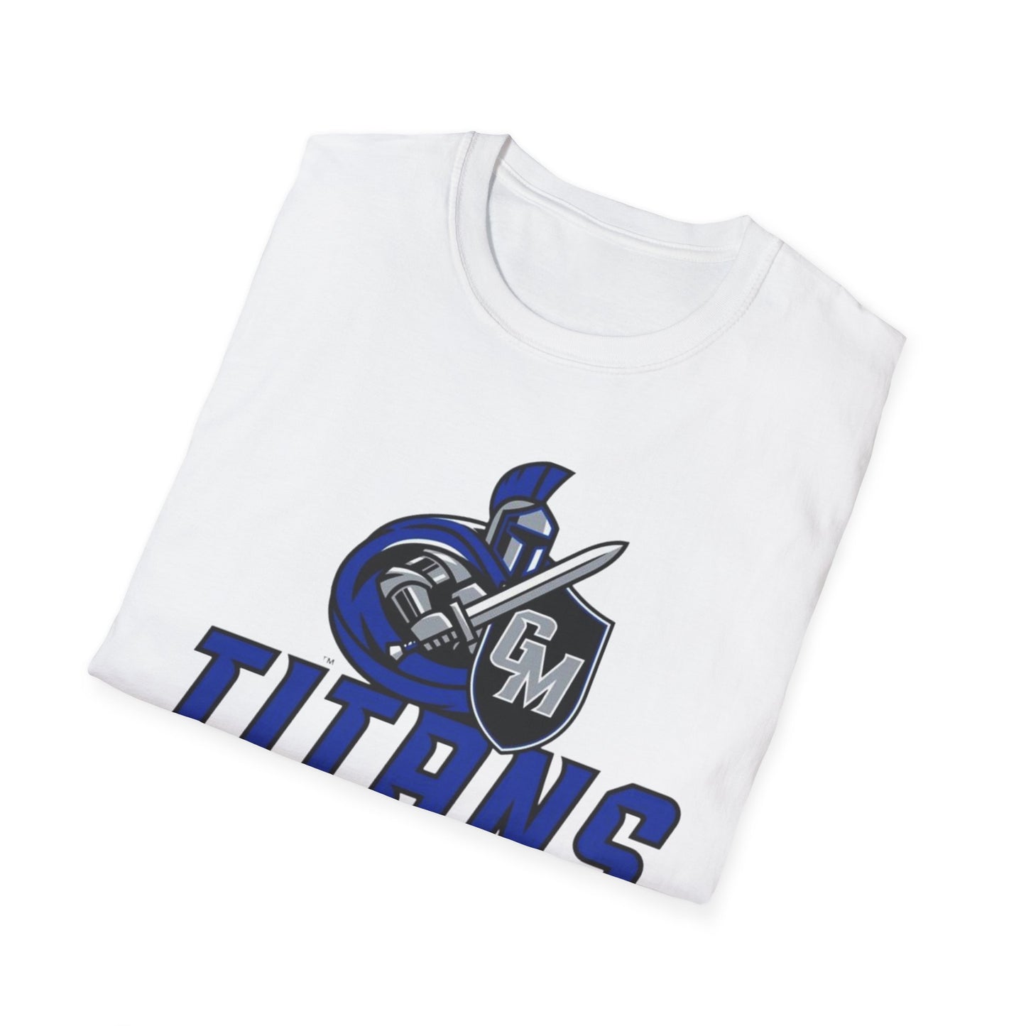 Griggs-Midkota Titans Unisex Softstyle T-Shirt, Casual Wear, Sports Fan Gear, Team Spirit Apparel, Perfect Gift for Events, School Spirit