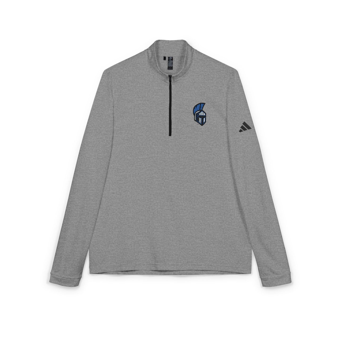 Stylish Quarter-Zip Pullover with Embroidered Design, Athletic Wear, Gym Layer, Casual Hoodie for Men and Women, Gift for Sports Enthusiasts