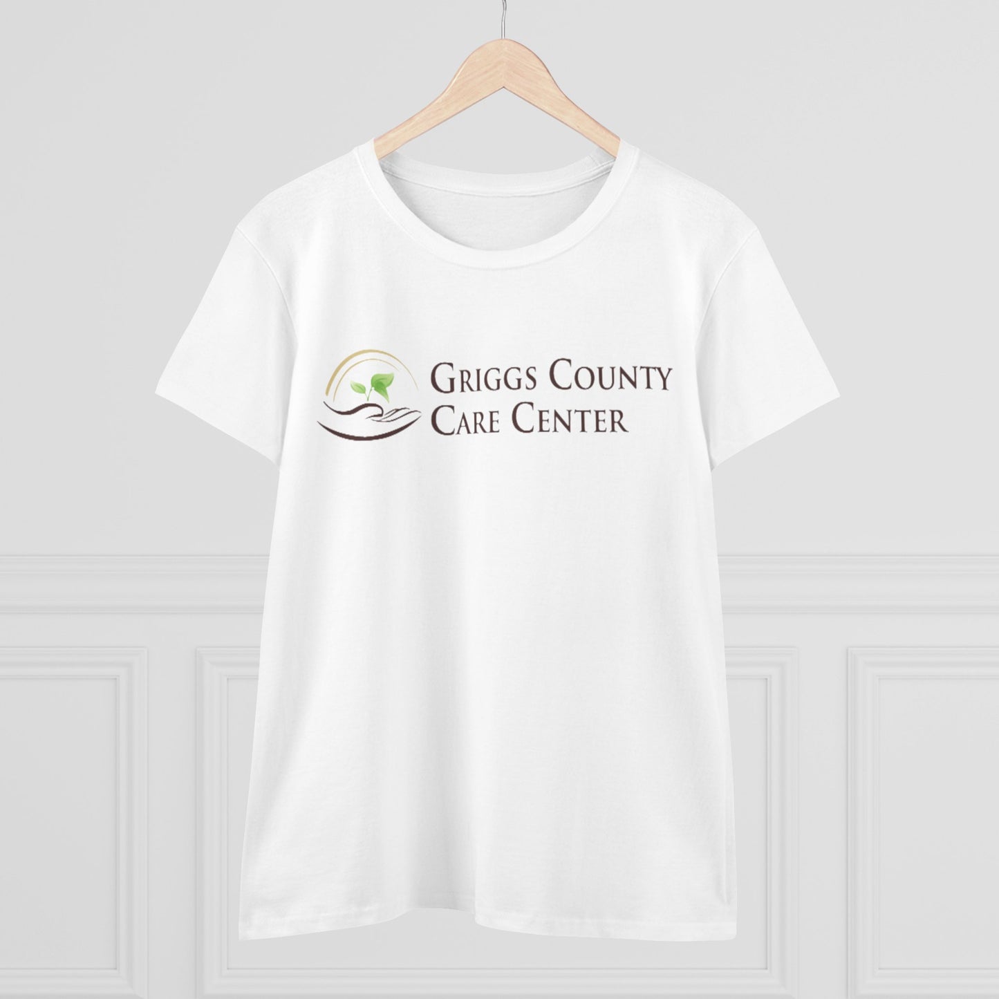 Griggs County Care Center Inspirational Cotton Tee, Casual Wear, Gifts for Nurses, Team Spirit Shirt, Comfortable Everyday Tee