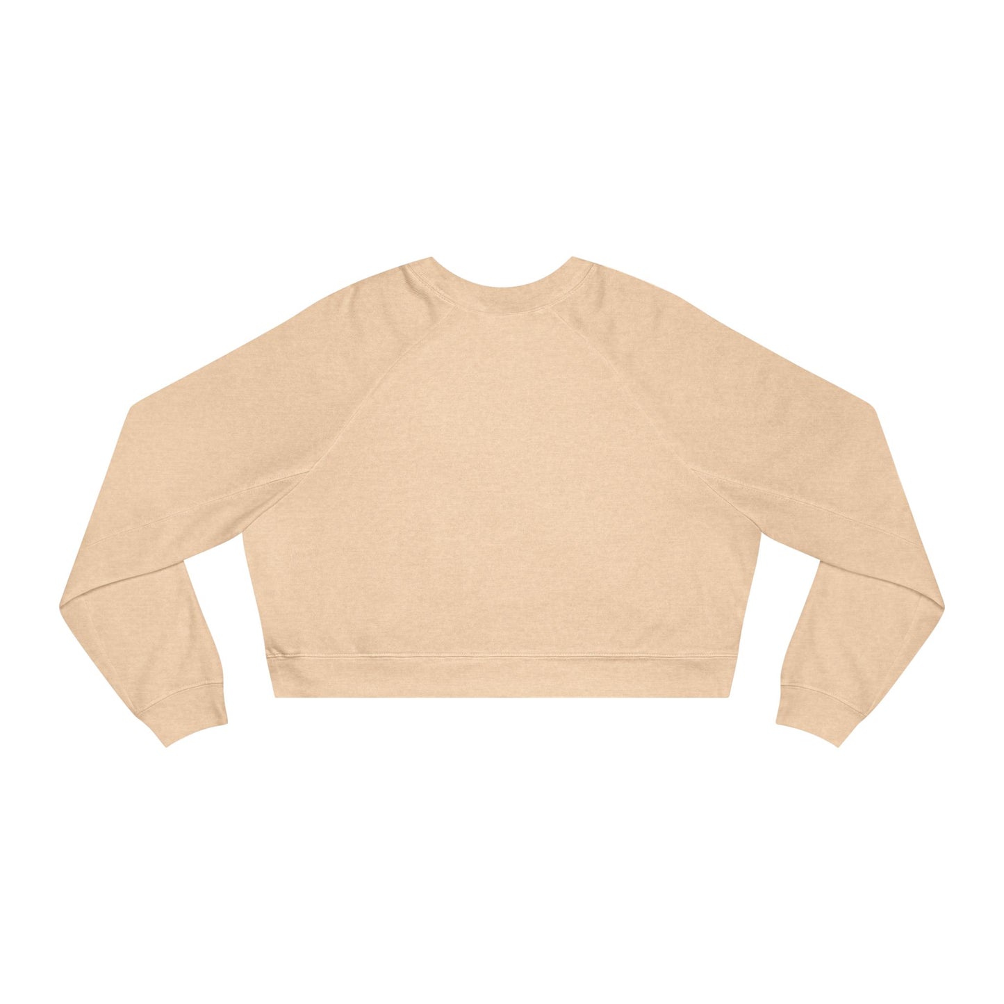 Chic Women's Cropped Fleece Pullover - Cozy Gift, Casual Wear, Workout Top, Trendy Layering, Perfect for Spring!