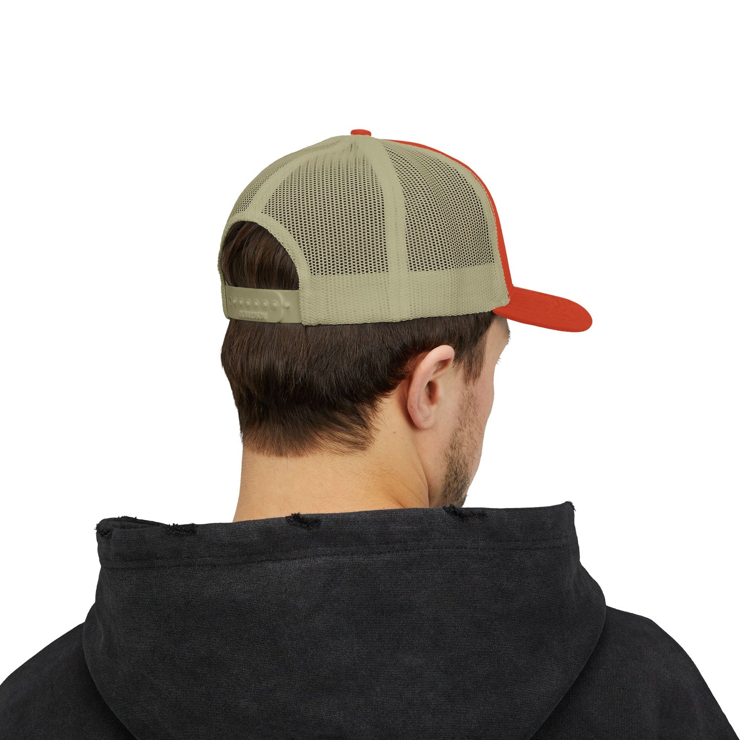 Trendy Gray Snapback Trucker Cap for Everyday Style, Gifts for Him, Custom Hats for Events, Outdoor Accessories, Casual Wear