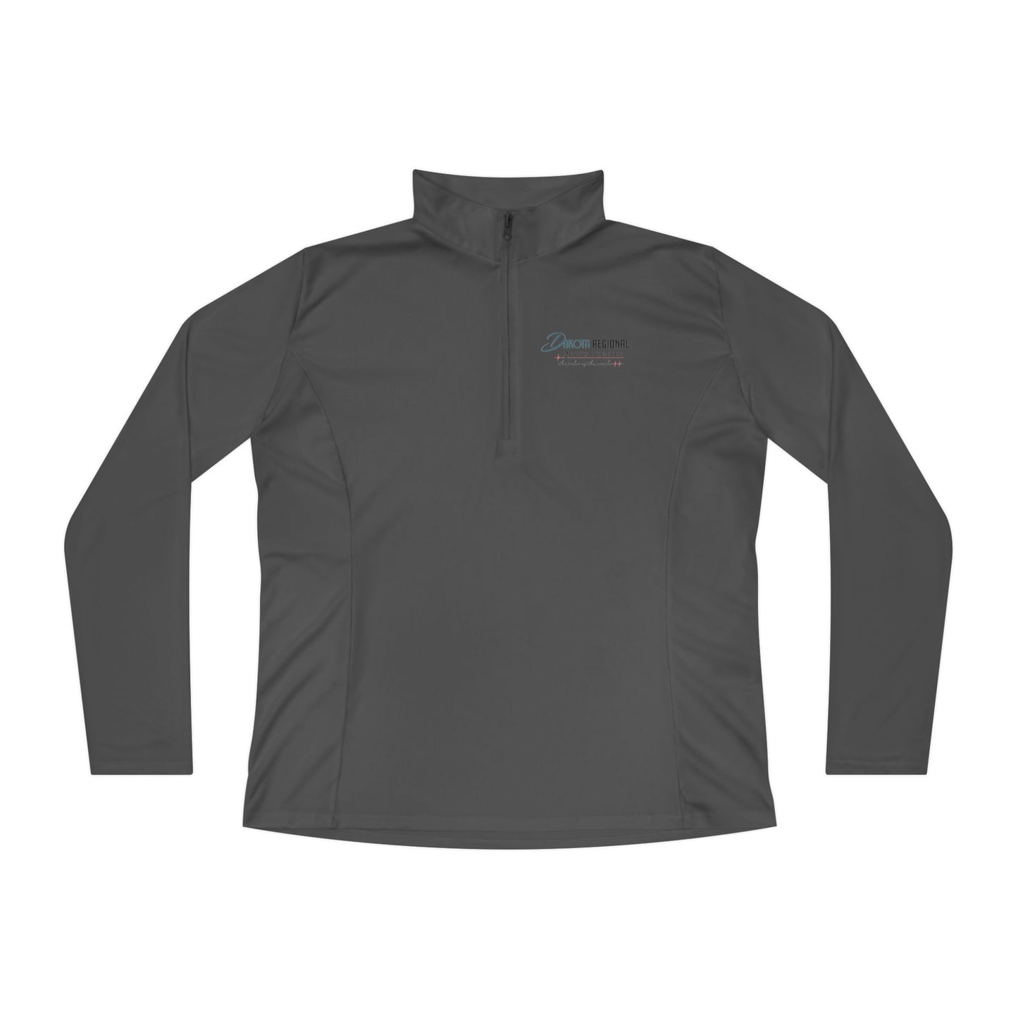 Ladies Quarter-Zip Pullover for Cozy Comfort, Casual Wear, Layering, Gift for Her, Active Lifestyle Apparel