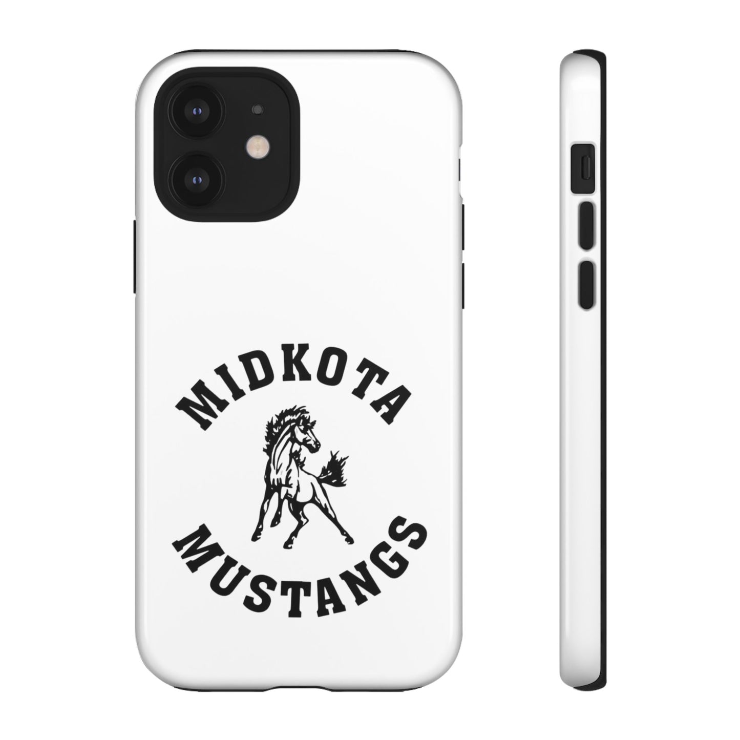 Midkota Mustangs Phone Case | Tough Cases, Customizable, Horse Lover Gift, School Spirit, Durable Protection for All Occasions