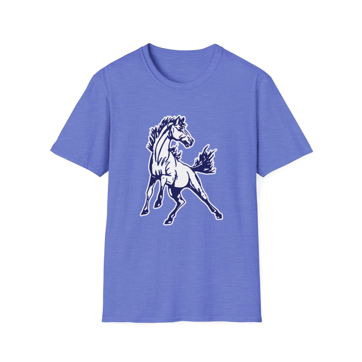Horse Graphic Unisex Softstyle T-Shirt, Equestrian Gift, Animal Lover Tee, Casual Wear, Unique Horse Lover Shirt