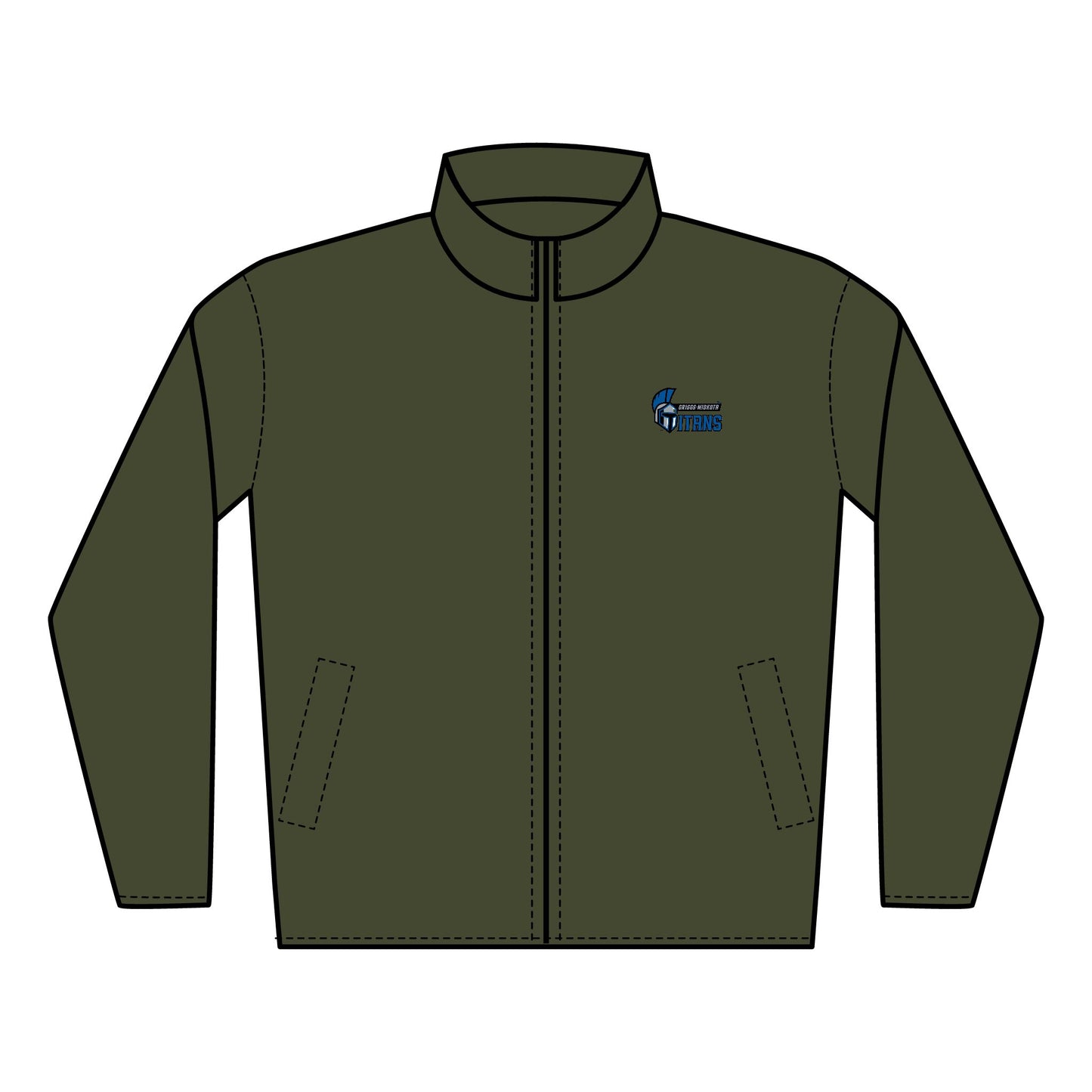 Unisex Quilted Full-Zip Jacket for Comfort and Style | Custom Embroidery | Fitness, Outerwear, Casual Wear, Gift for Him/Her