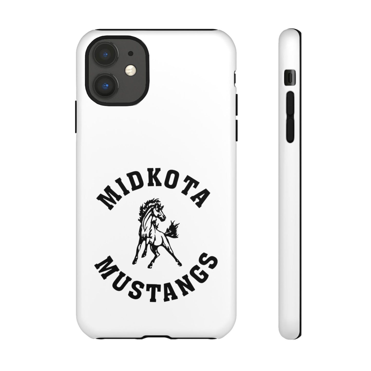 Midkota Mustangs Phone Case | Tough Cases, Customizable, Horse Lover Gift, School Spirit, Durable Protection for All Occasions