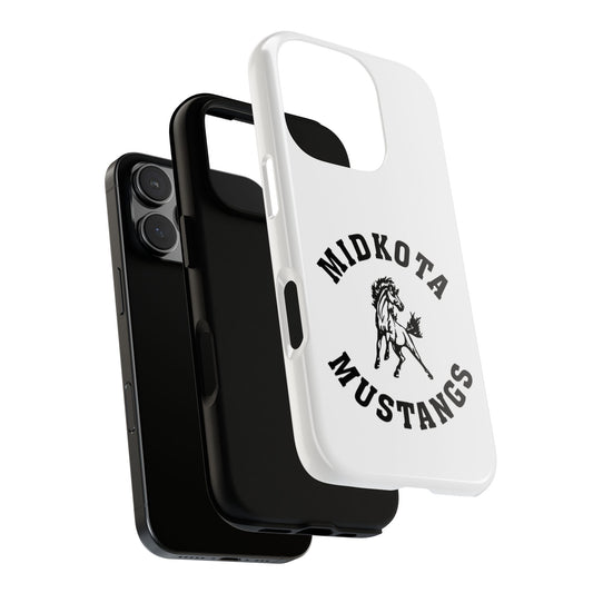 Midkota Mustangs Phone Case | Tough Cases, Customizable, Horse Lover Gift, School Spirit, Durable Protection for All Occasions
