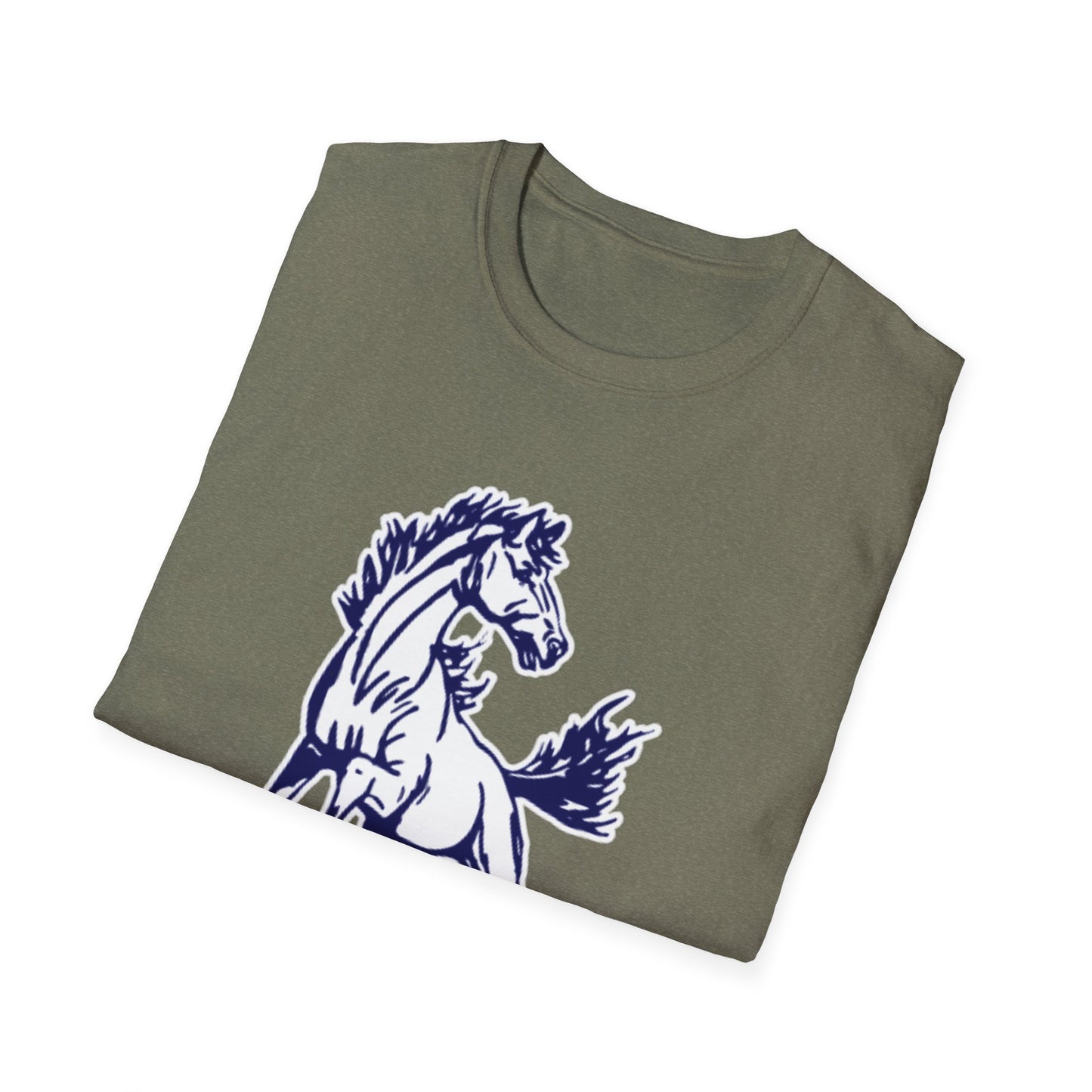 Horse Graphic Unisex Softstyle T-Shirt, Equestrian Gift, Animal Lover Tee, Casual Wear, Unique Horse Lover Shirt