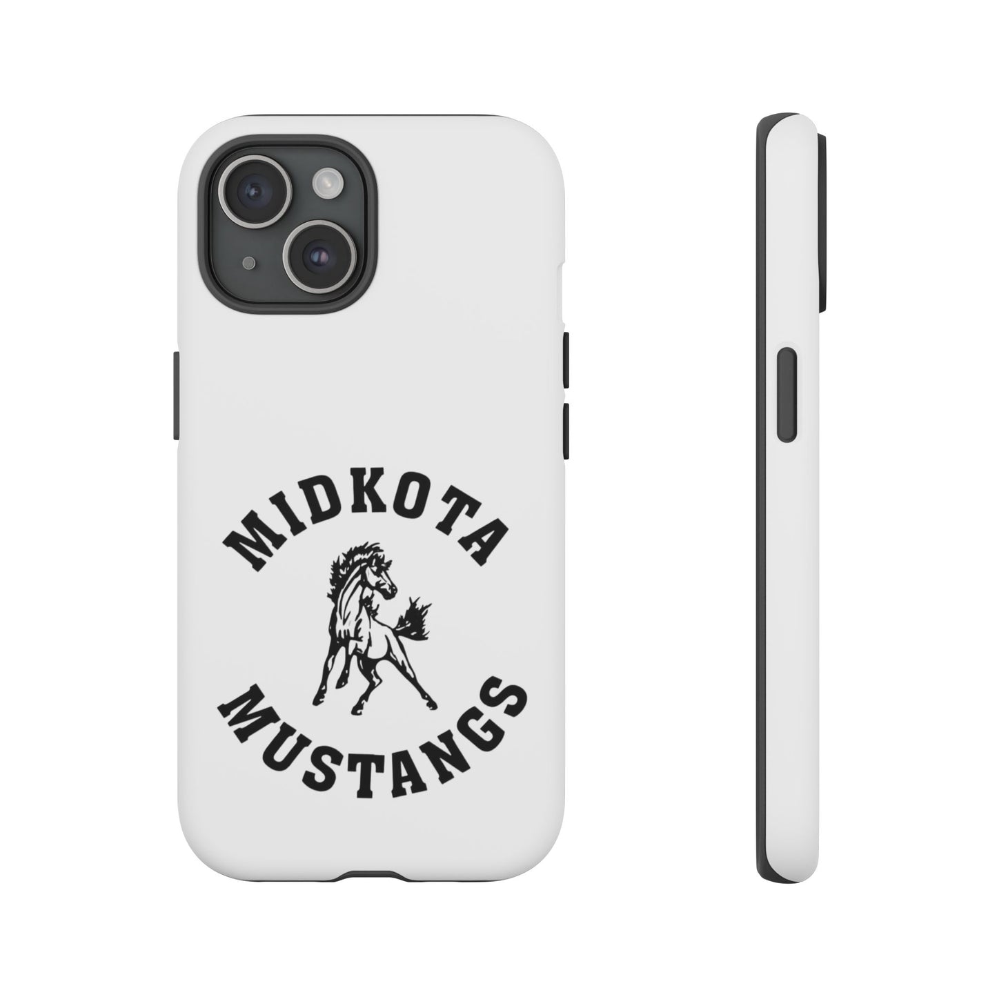 Midkota Mustangs Phone Case | Tough Cases, Customizable, Horse Lover Gift, School Spirit, Durable Protection for All Occasions