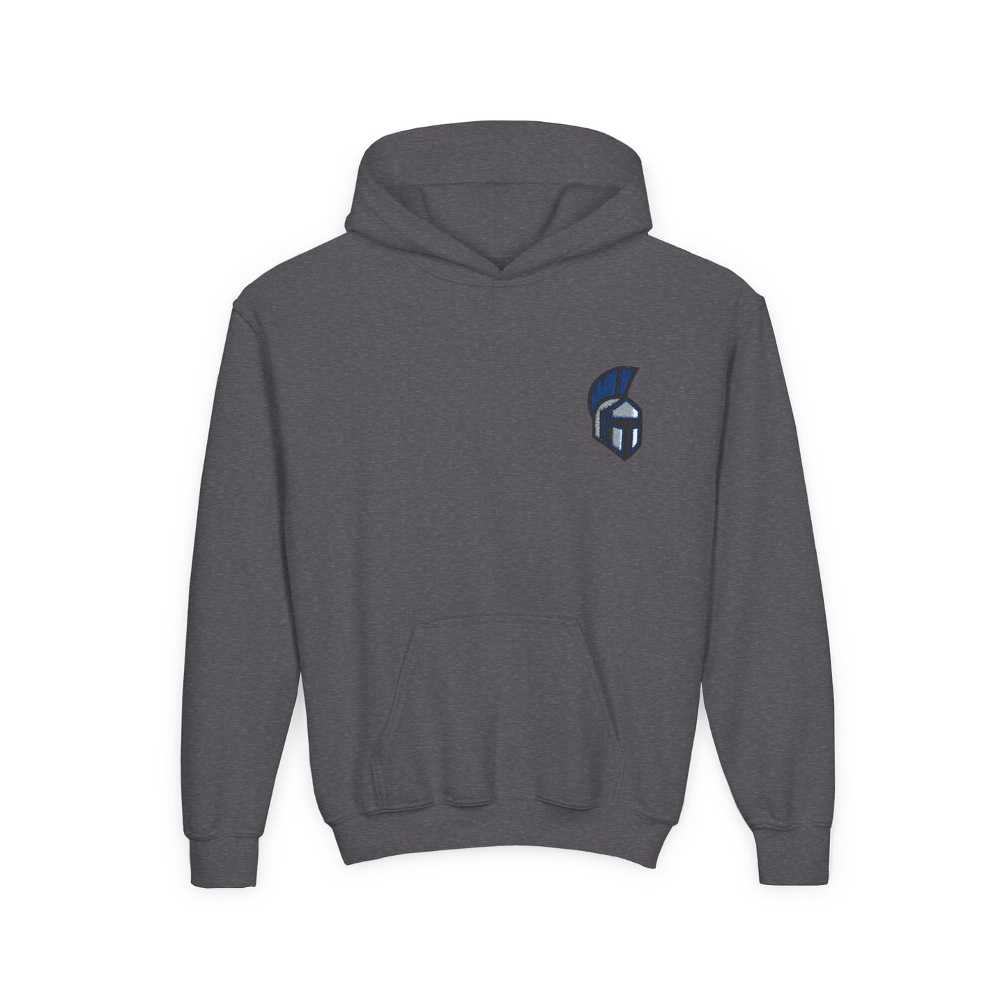 Youth Spartan Hooded Sweatshirt, Cozy Pullover, Perfect for School Spirit, Gifts for Students, Team Apparel, Casual Everyday Wear