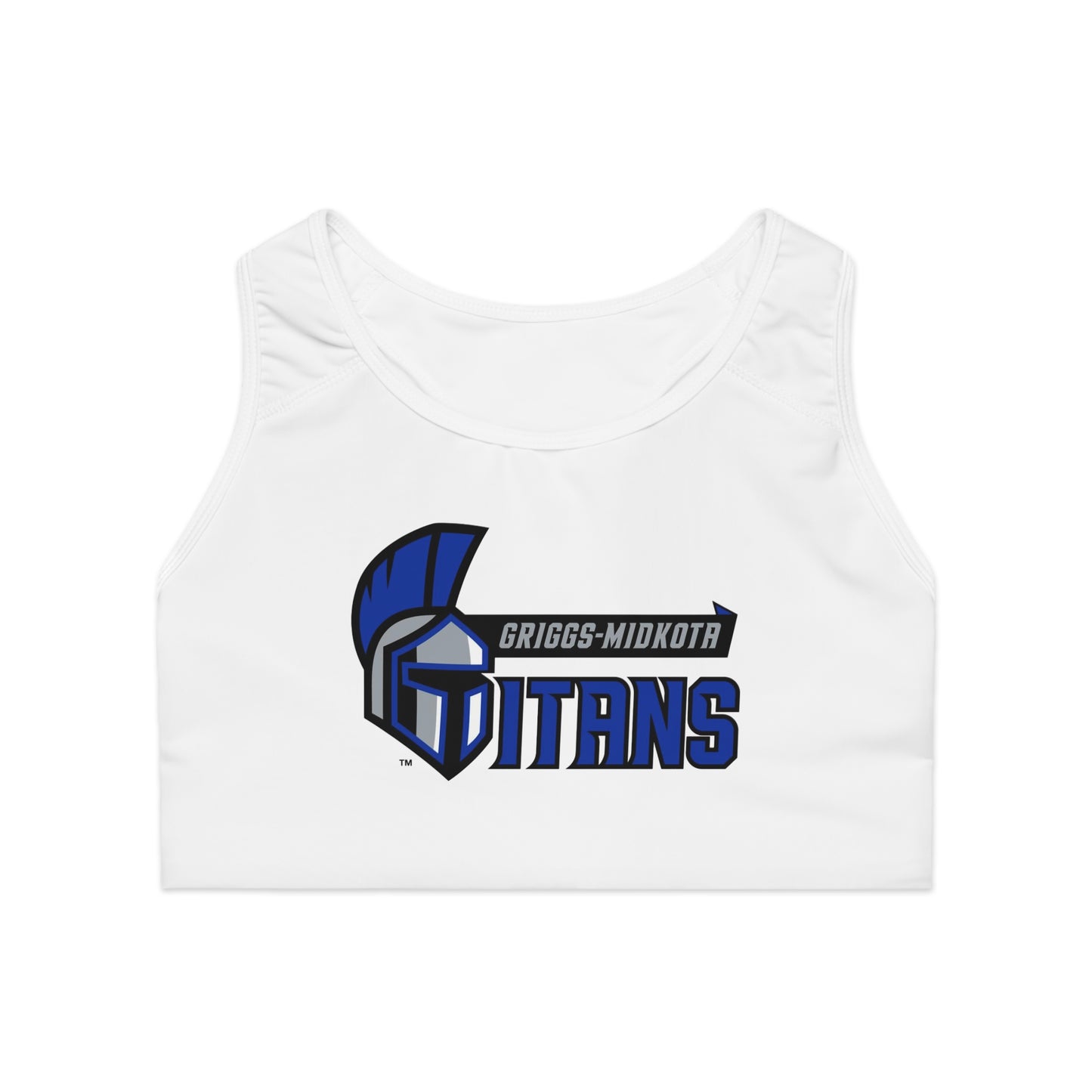 Titan Spirit Sports Bra - Comfort Fit, Gym Wear, Athletic Top, Workout Gear, Team Spirit Apparel