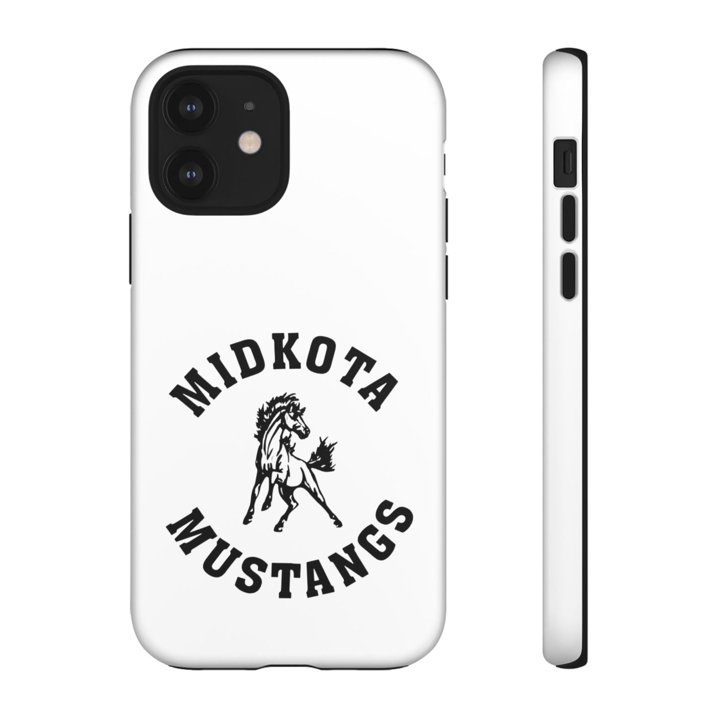 Midkota Mustangs Phone Case | Tough Cases, Customizable, Horse Lover Gift, School Spirit, Durable Protection for All Occasions