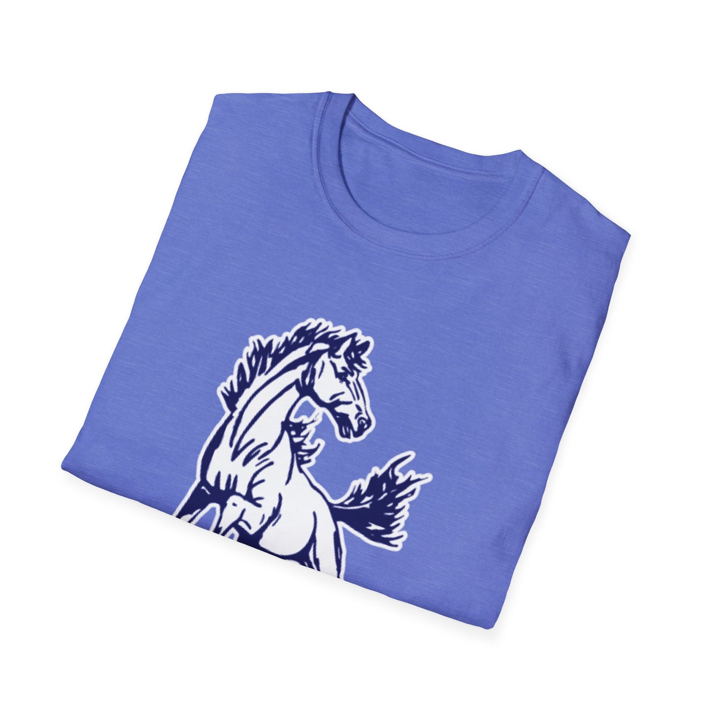 Horse Graphic Unisex Softstyle T-Shirt, Equestrian Gift, Animal Lover Tee, Casual Wear, Unique Horse Lover Shirt